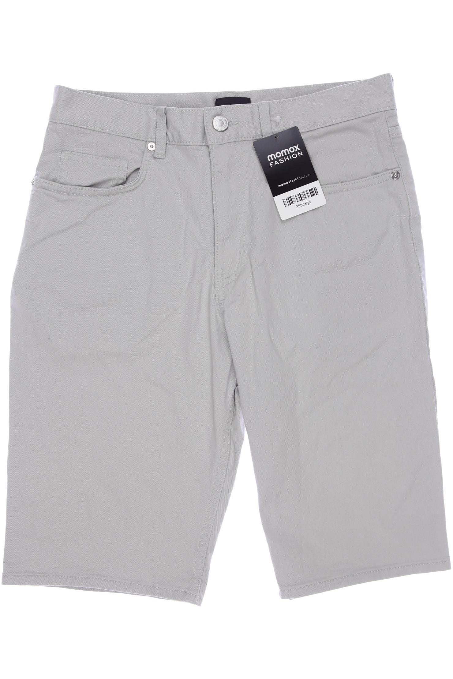 

H&M Herren Shorts, grau, Gr. 28