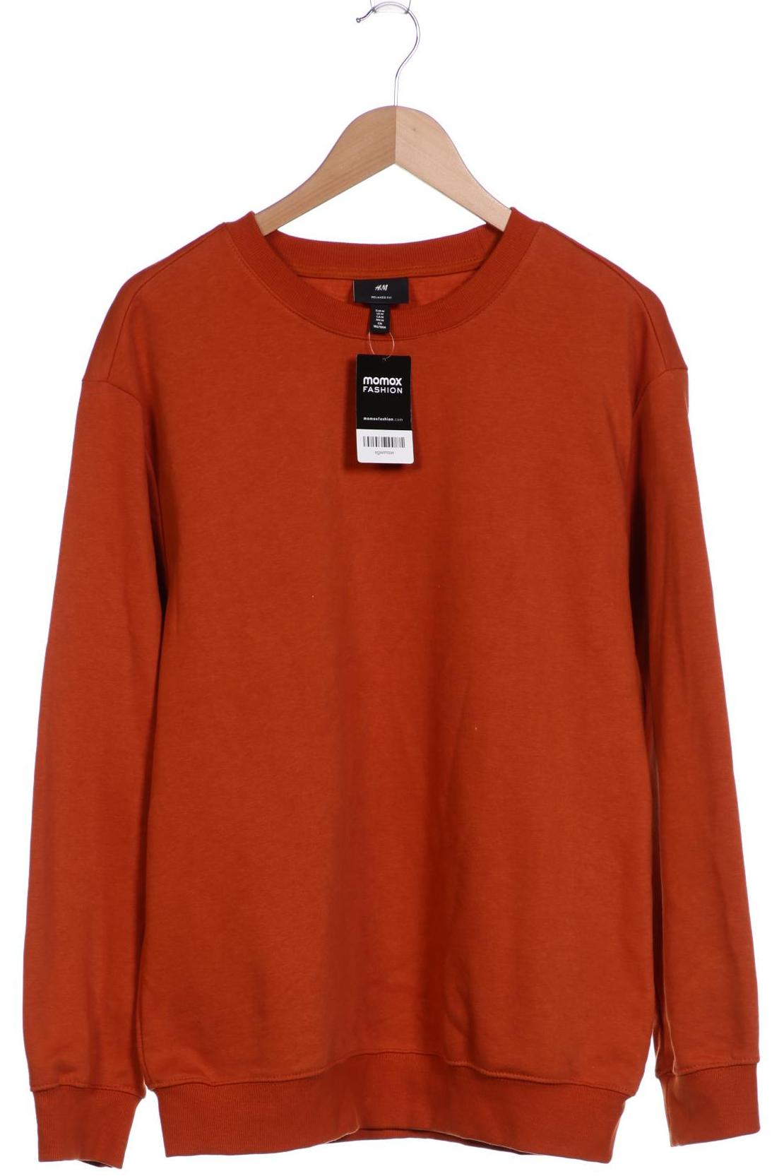 

H&M Herren Sweatshirt, orange