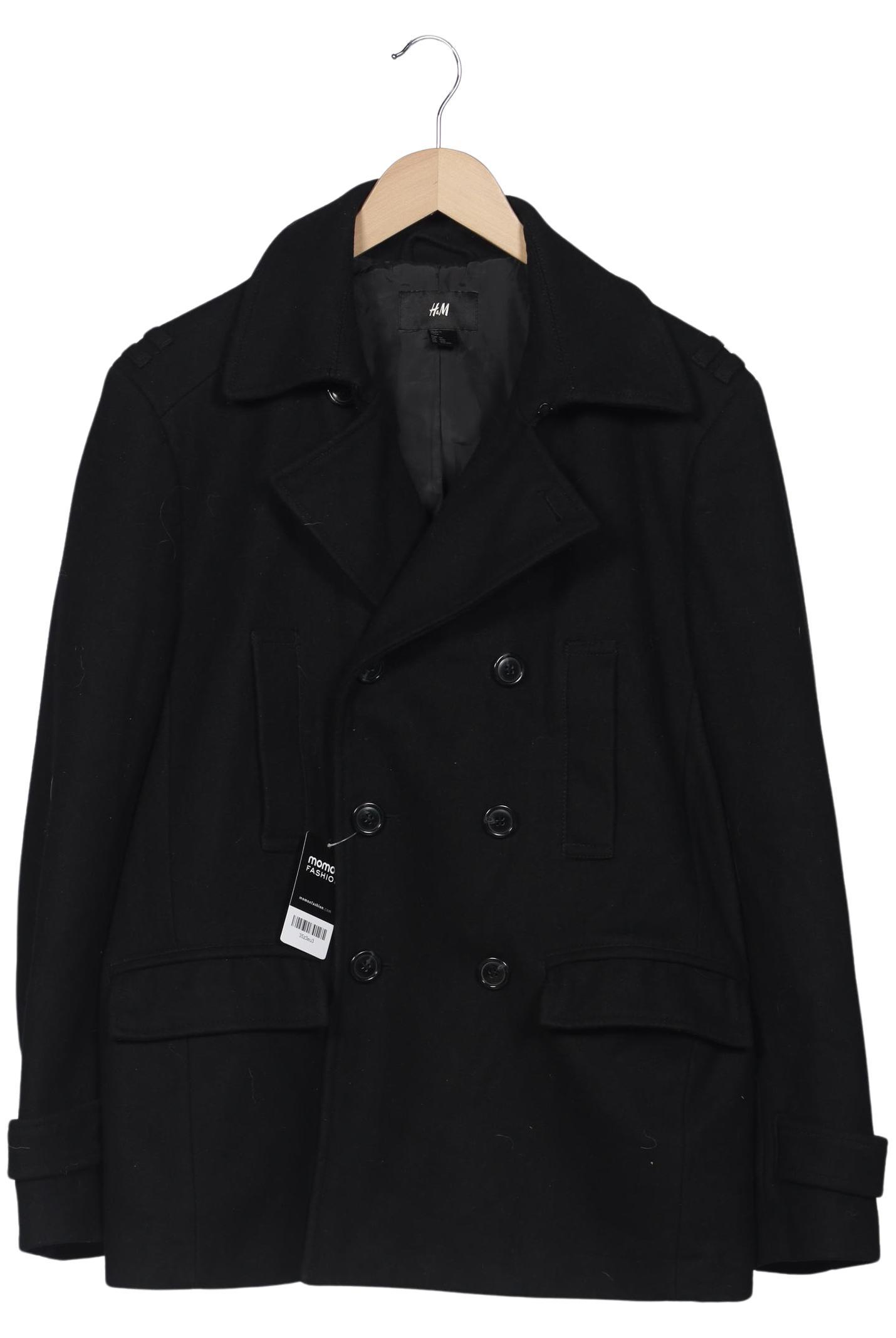 

H&M Herren Jacke, schwarz, Gr. 50