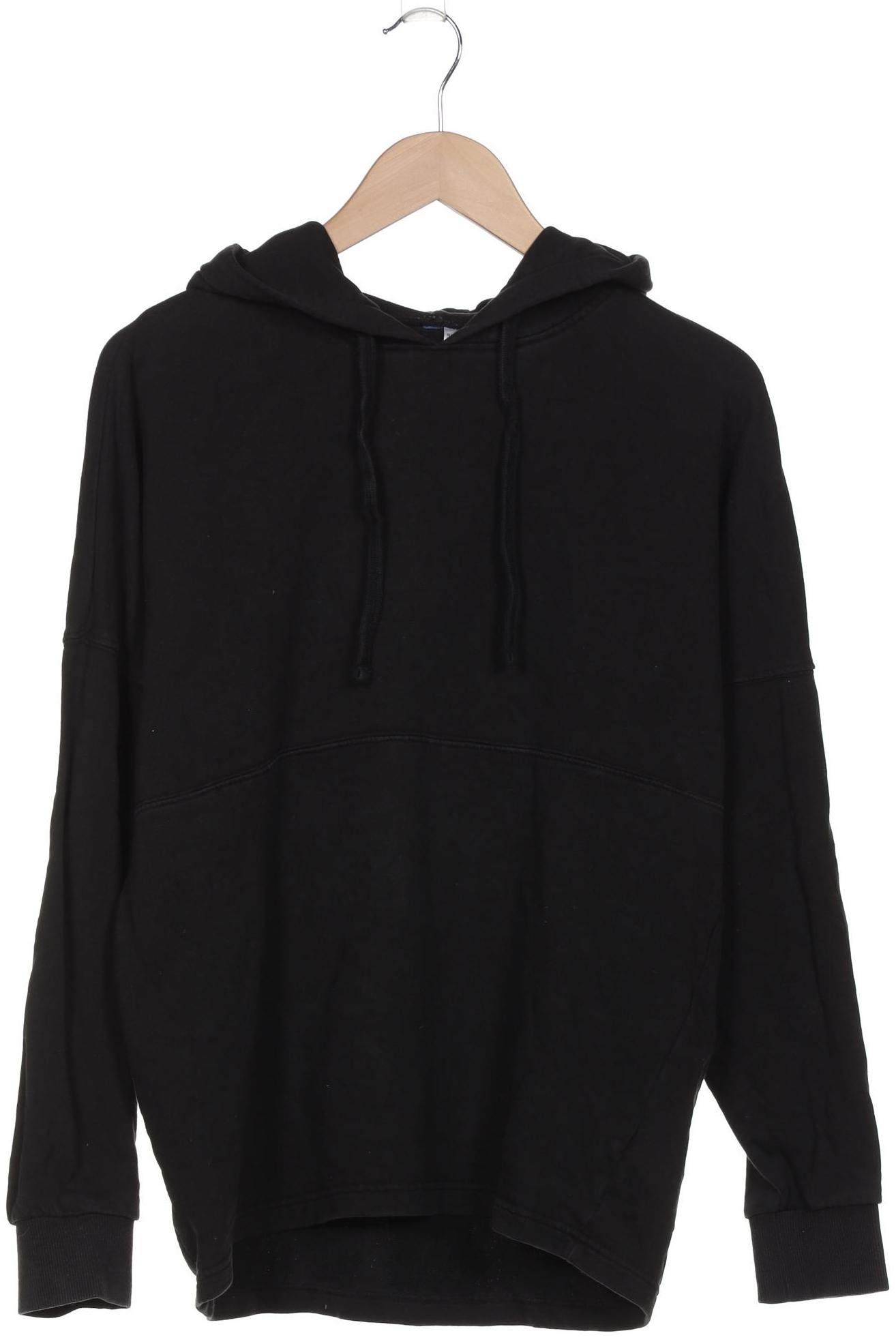 

H&M Herren Kapuzenpullover, schwarz, Gr. 46