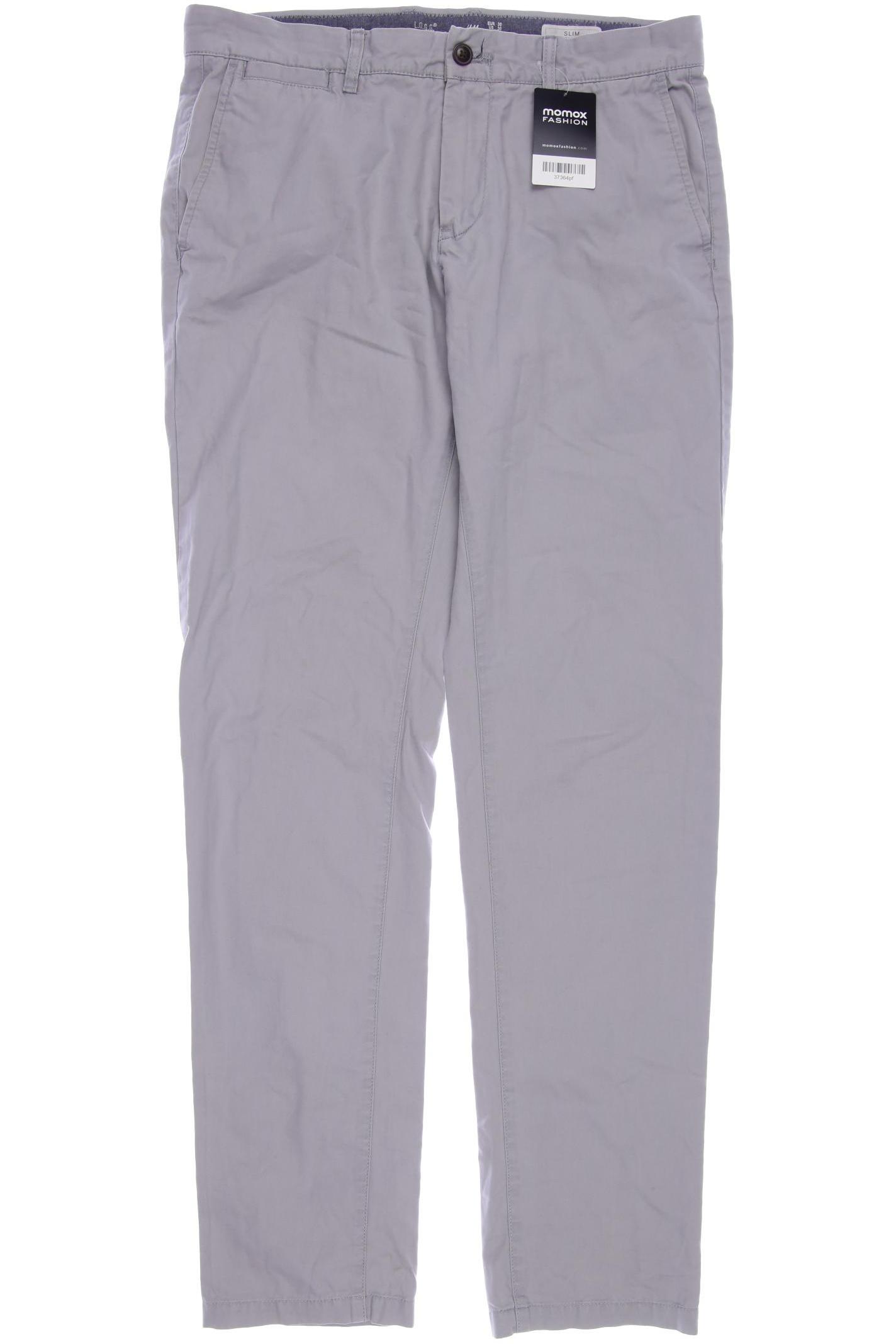 

H&M Herren Stoffhose, grau