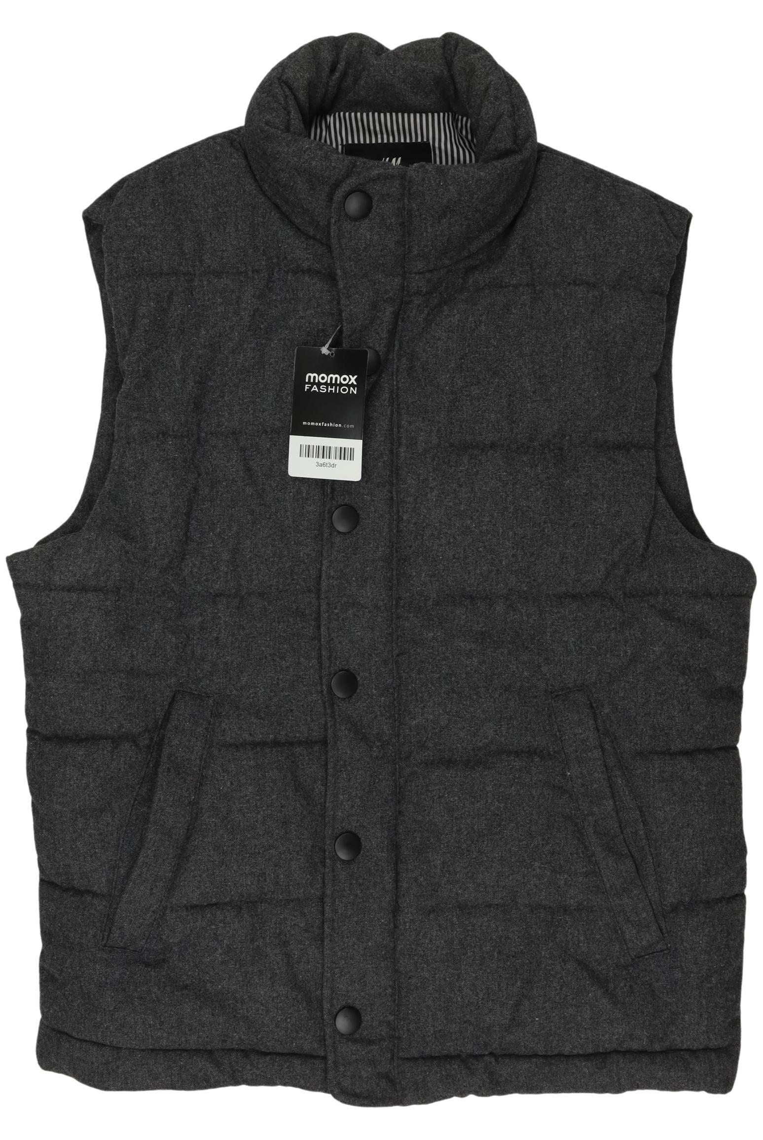 

H&M Herren Weste, grau, Gr. 46