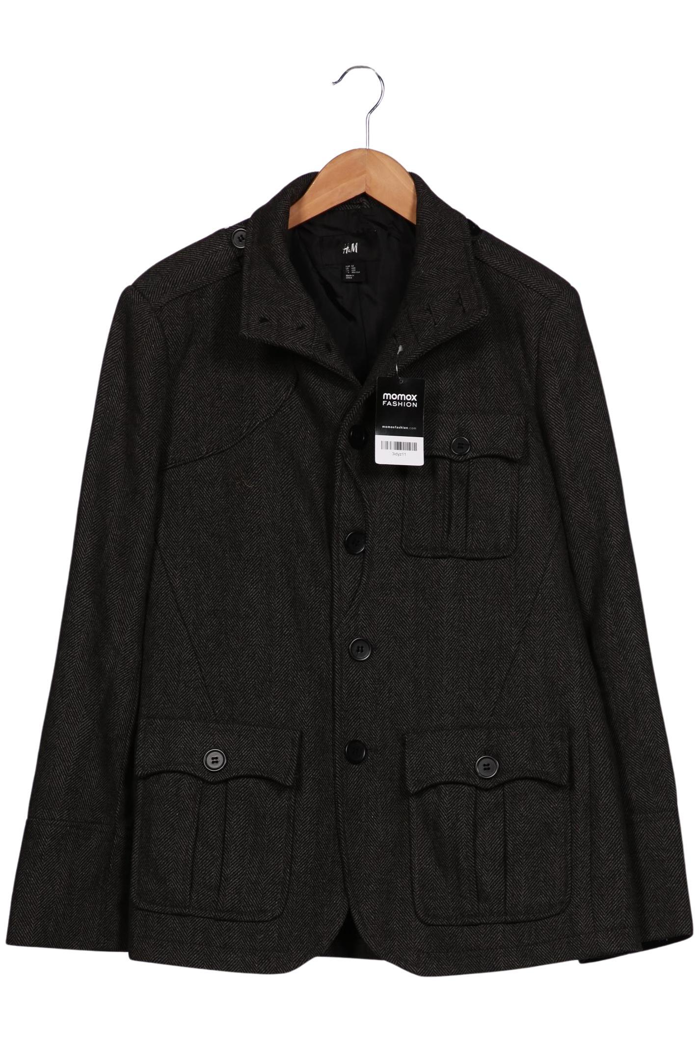 

H&M Herren Jacke, grau, Gr. 52