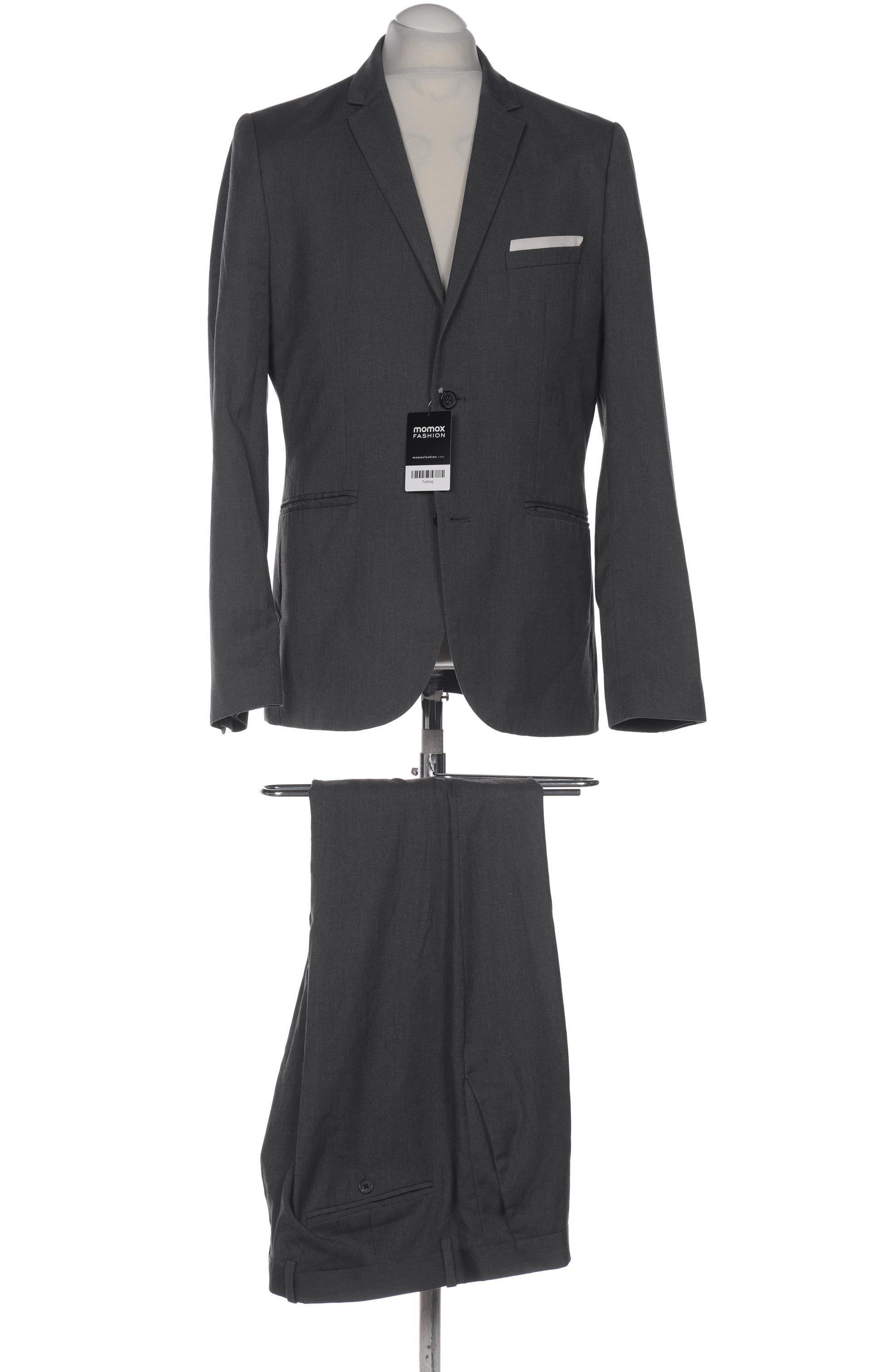 

H&M Herren Anzug, grau, Gr. 54