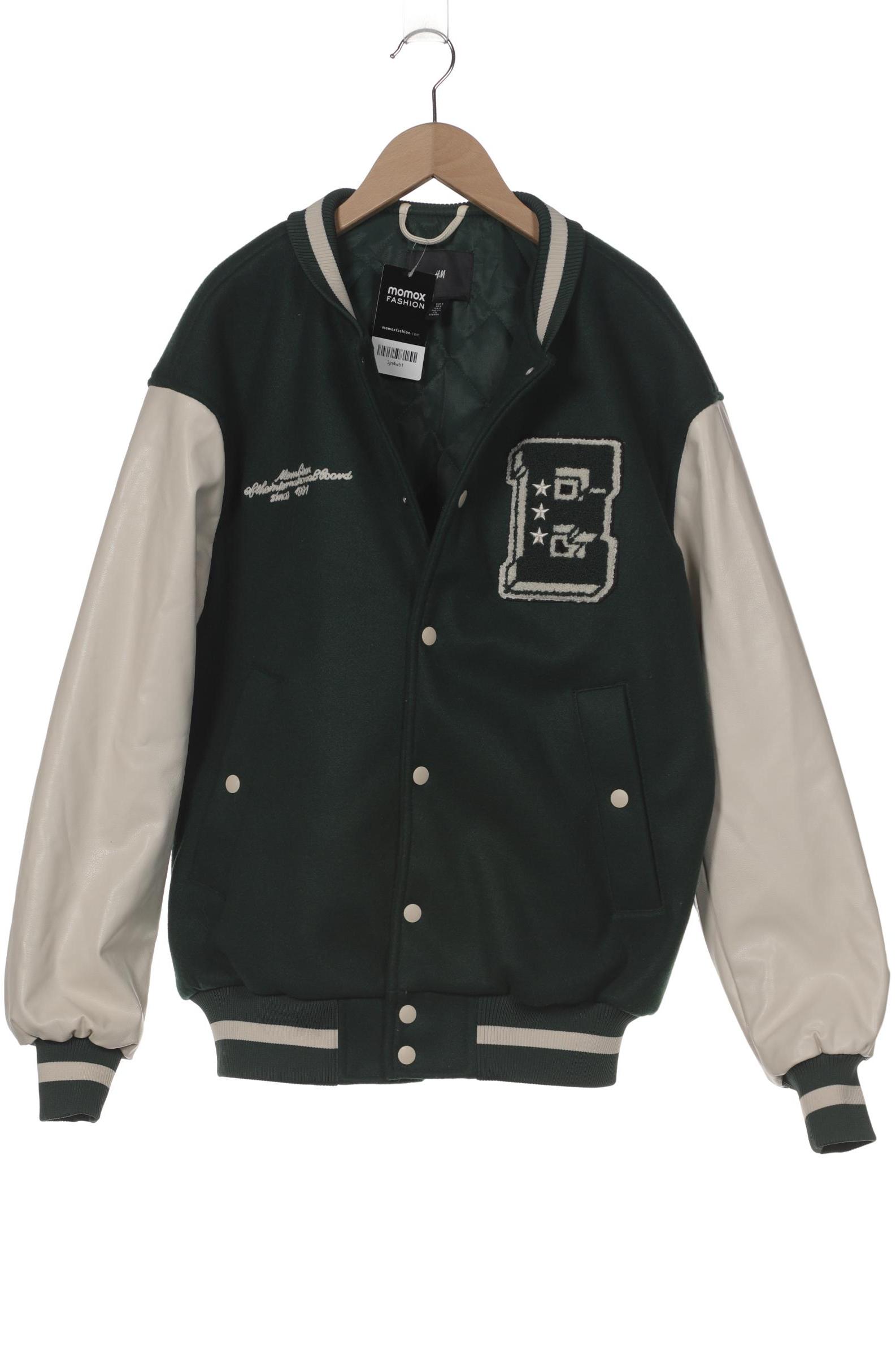 

H&M Herren Jacke, grün, Gr. 46