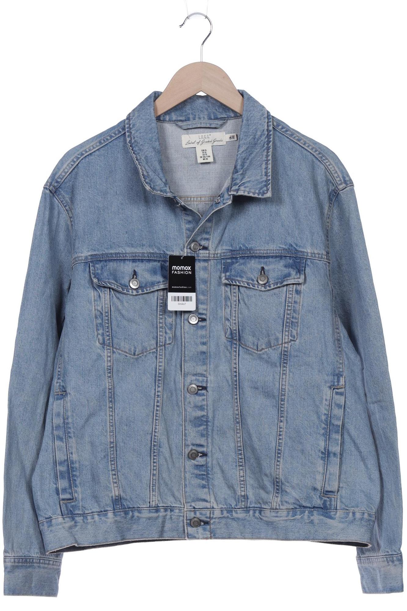 

H&M Herren Jacke, blau, Gr. 54