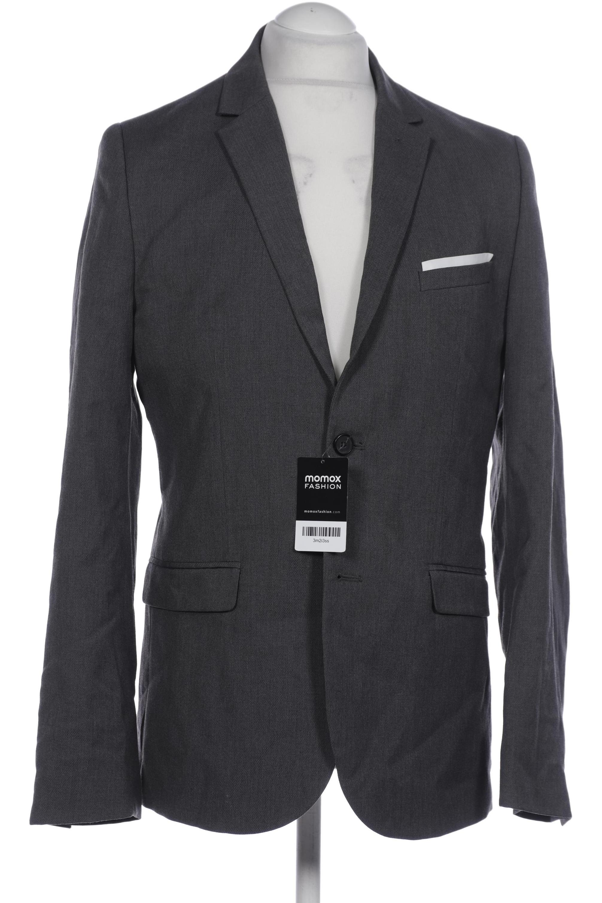 

H&M Herren Sakko, grau, Gr. 52