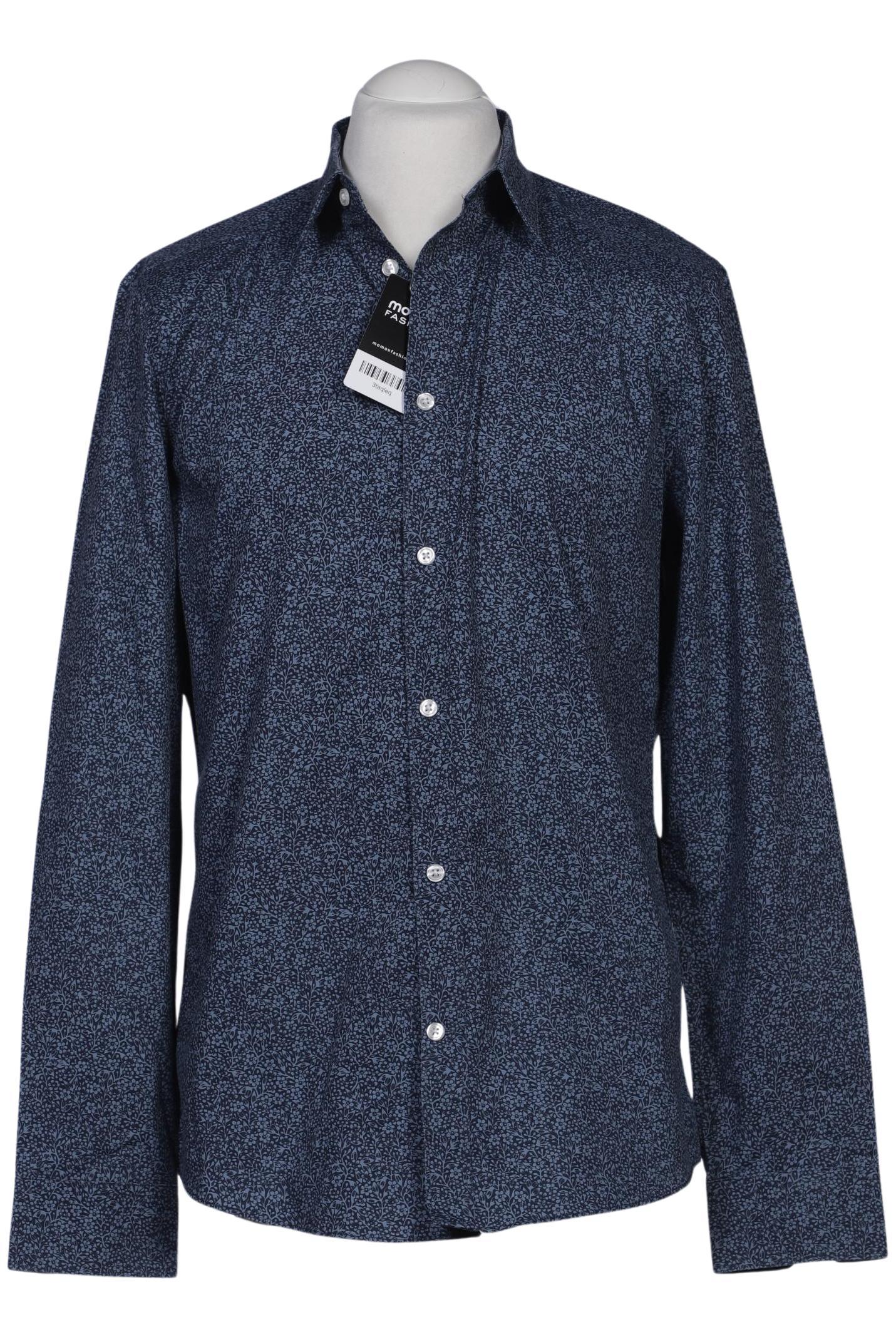 

H&M Herren Hemd, marineblau, Gr. 52