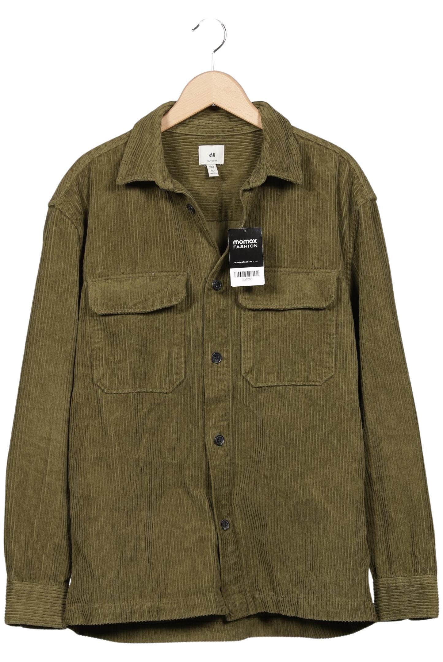 

H&M Herren Jacke, grün, Gr. 48