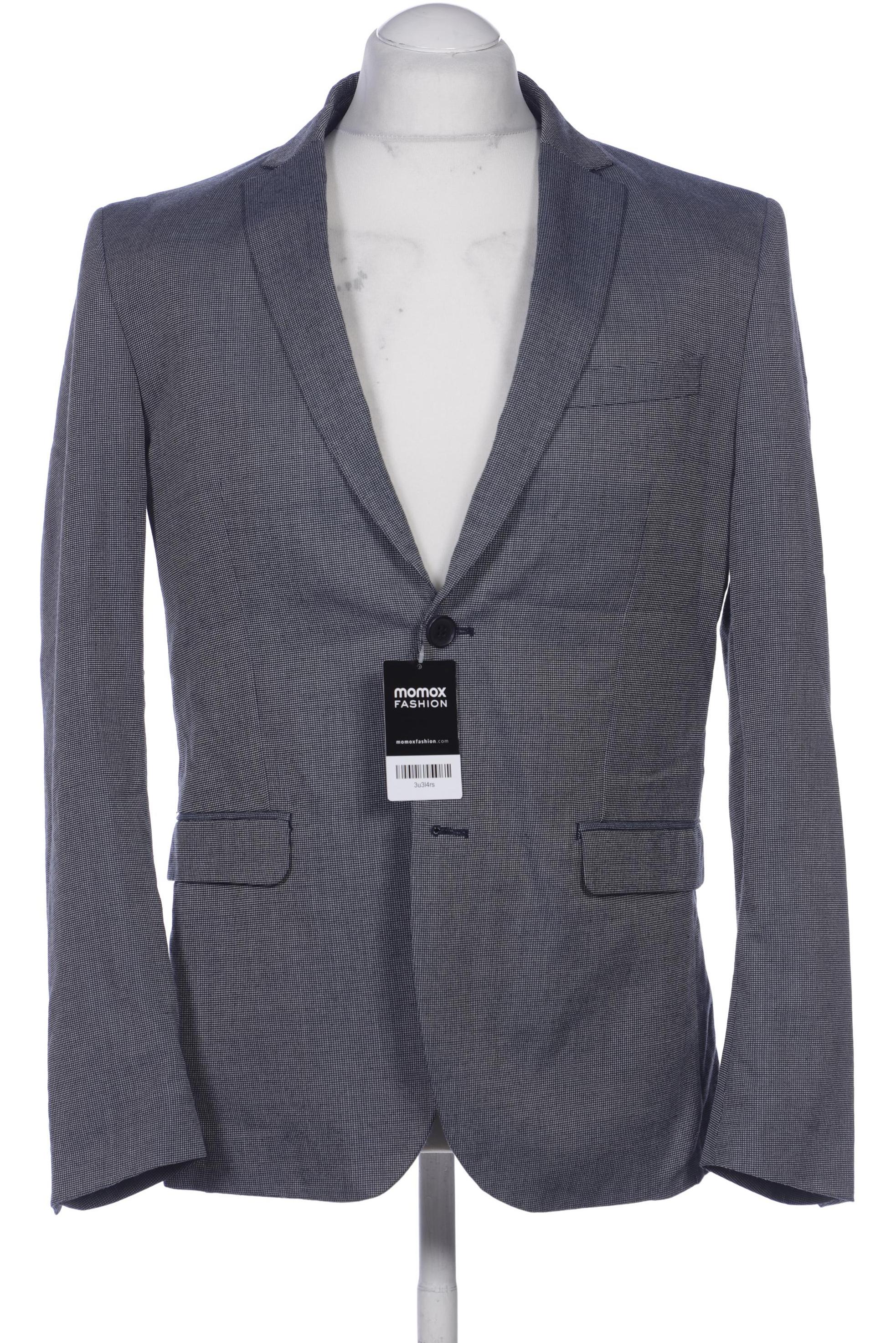 

H&M Herren Sakko, blau, Gr. 50