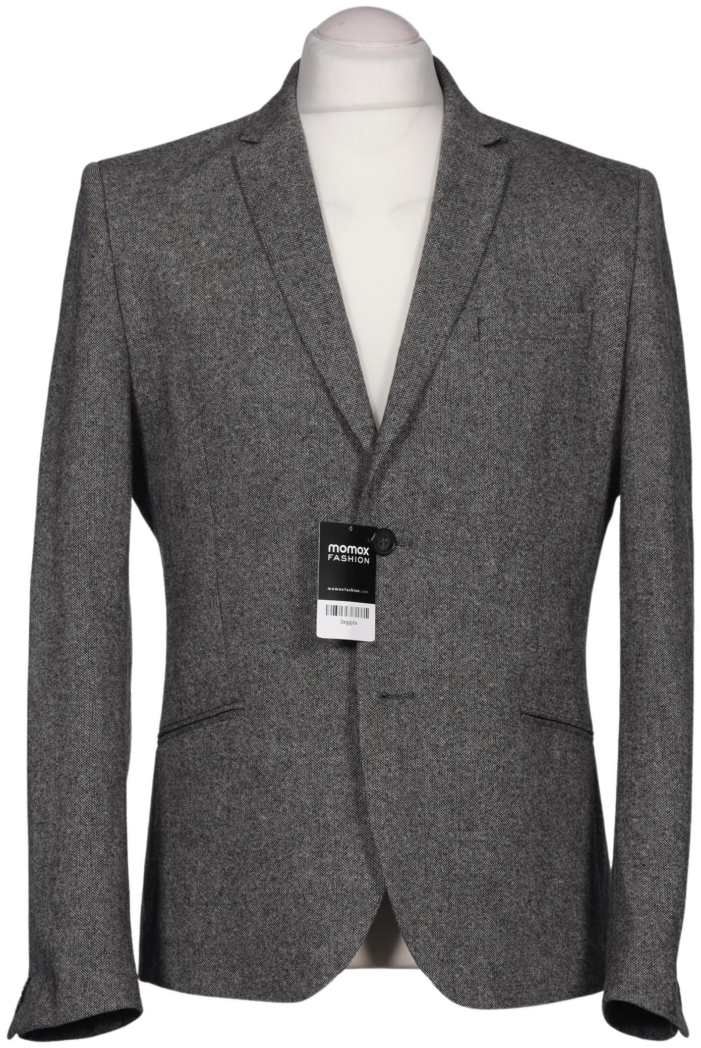 

H&M Herren Sakko, grau, Gr. 52