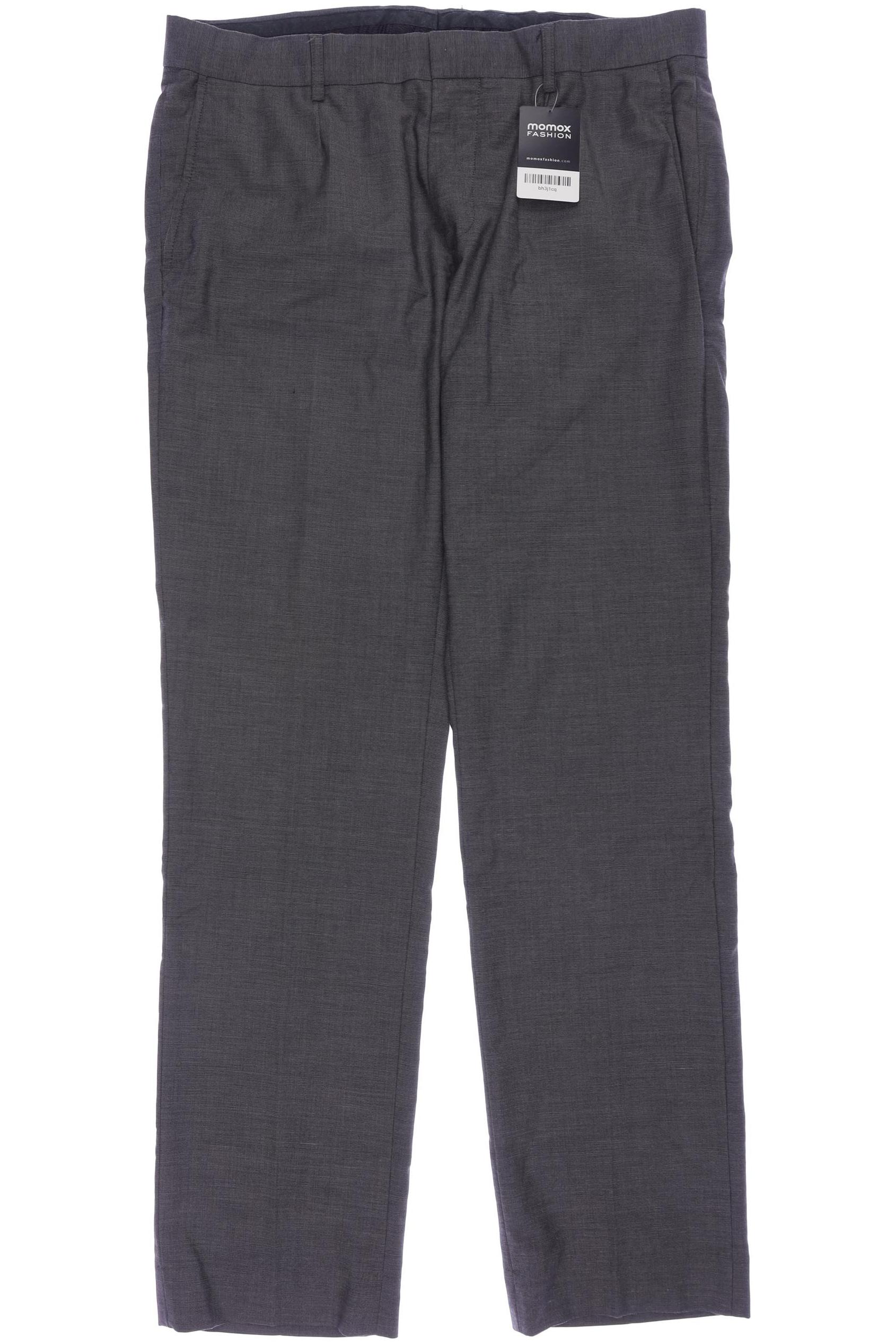 

H&M Herren Stoffhose, grau, Gr. 36
