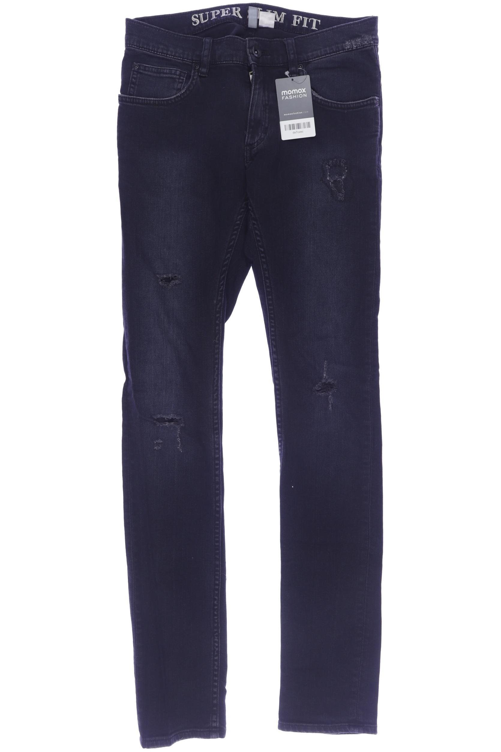 

H&M Herren Jeans, marineblau, Gr. 30