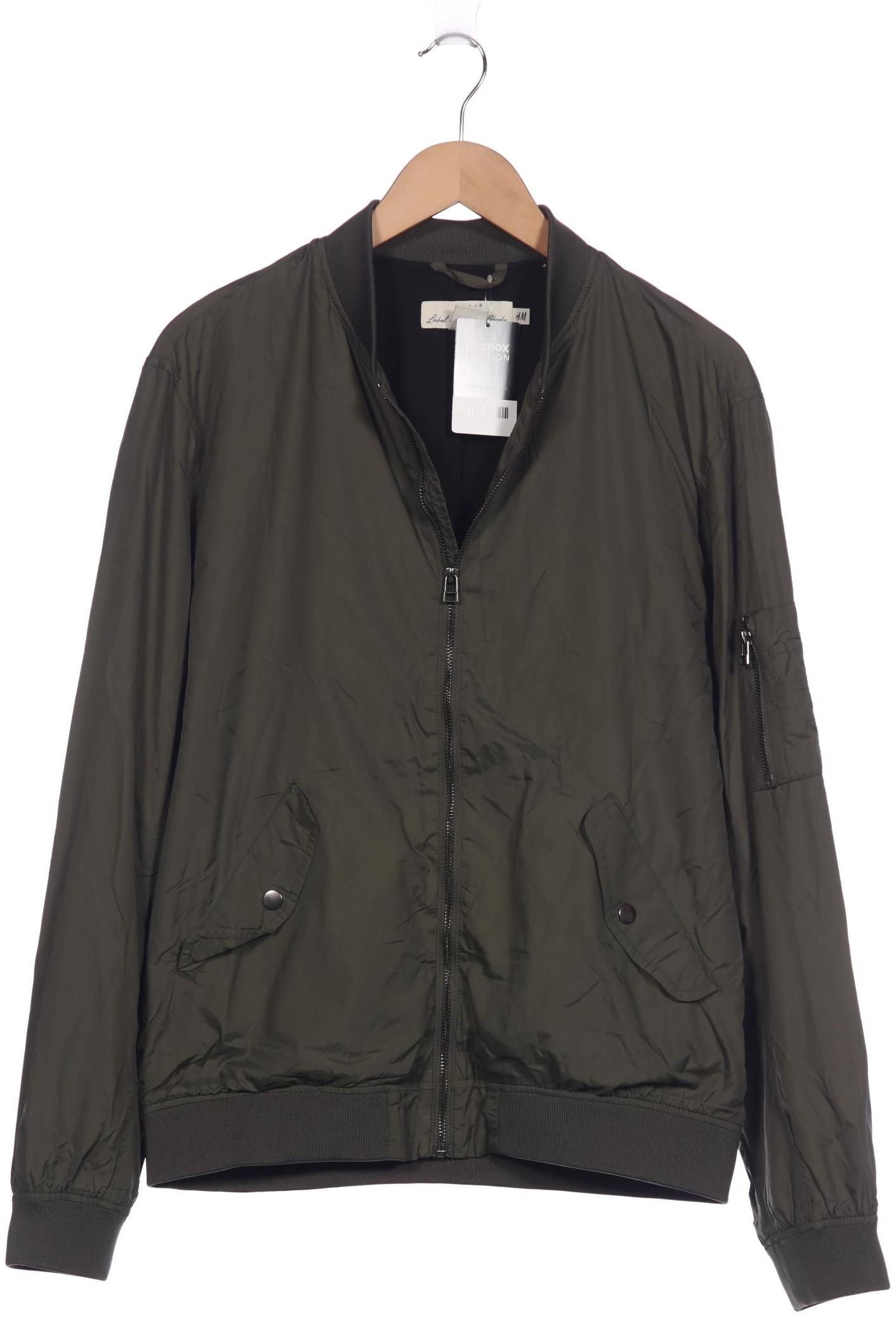 

H&M Herren Jacke, grün, Gr. 52