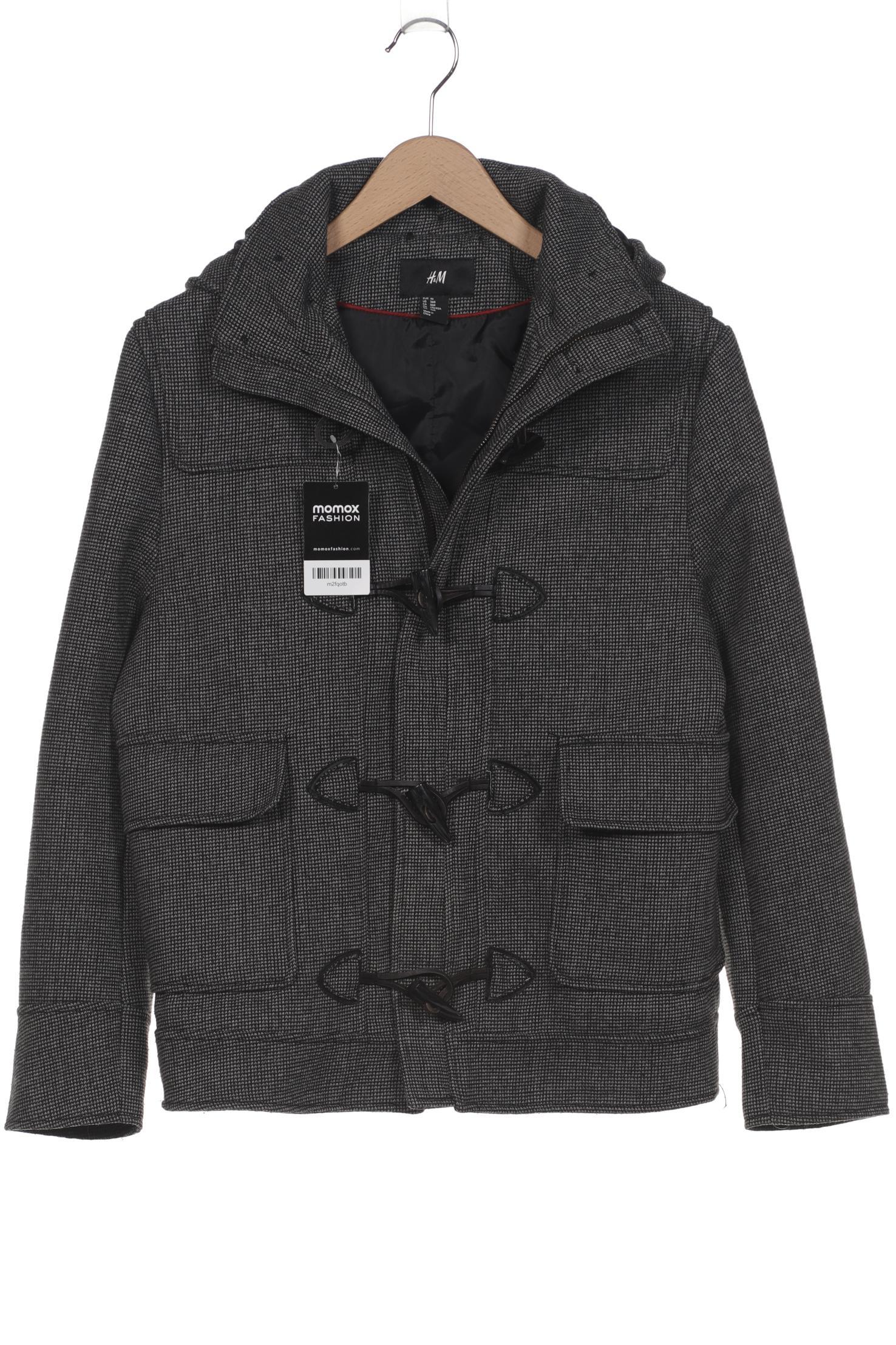 

H&M Herren Jacke, schwarz, Gr. 46