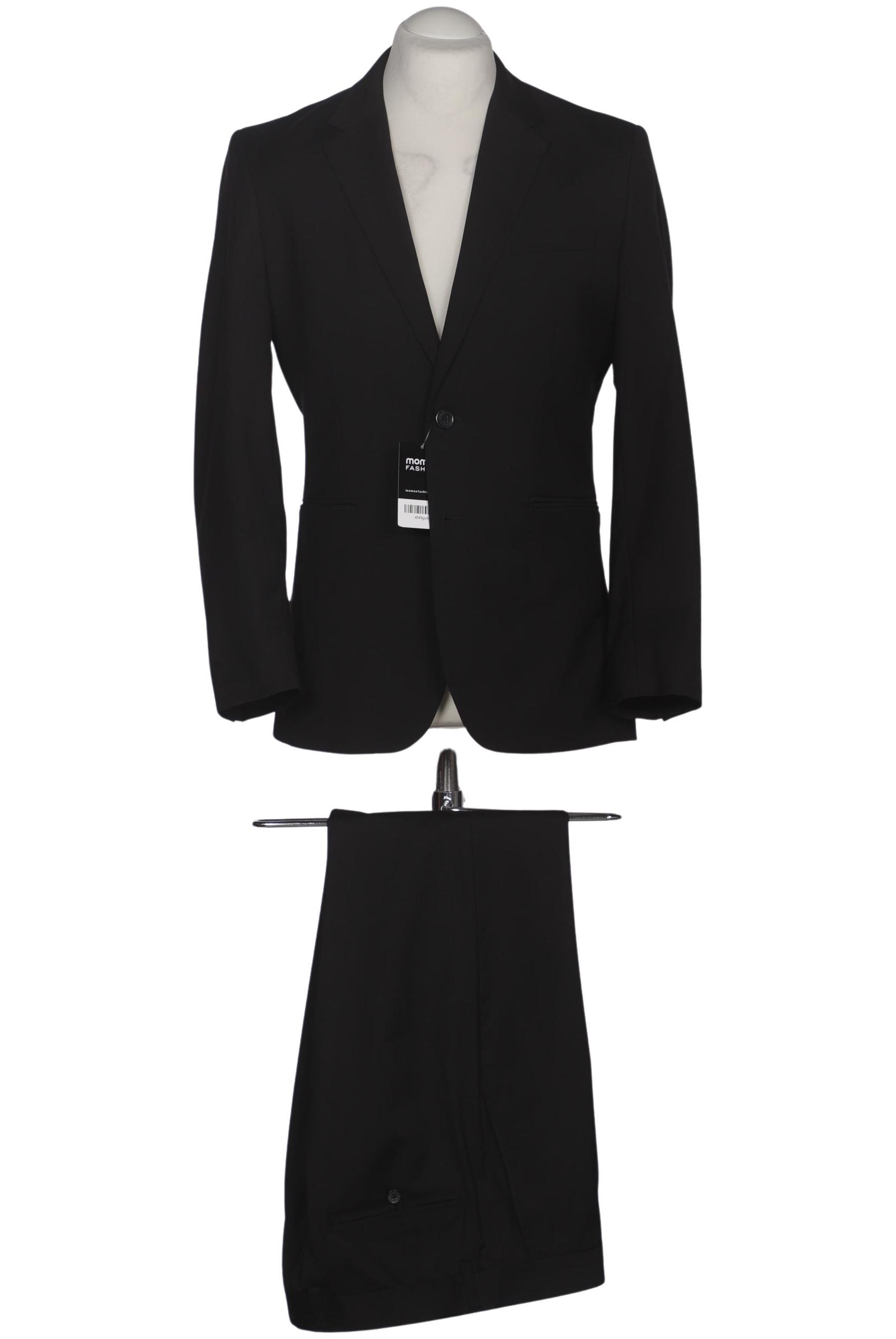 

H&M Herren Anzug, schwarz, Gr. 48