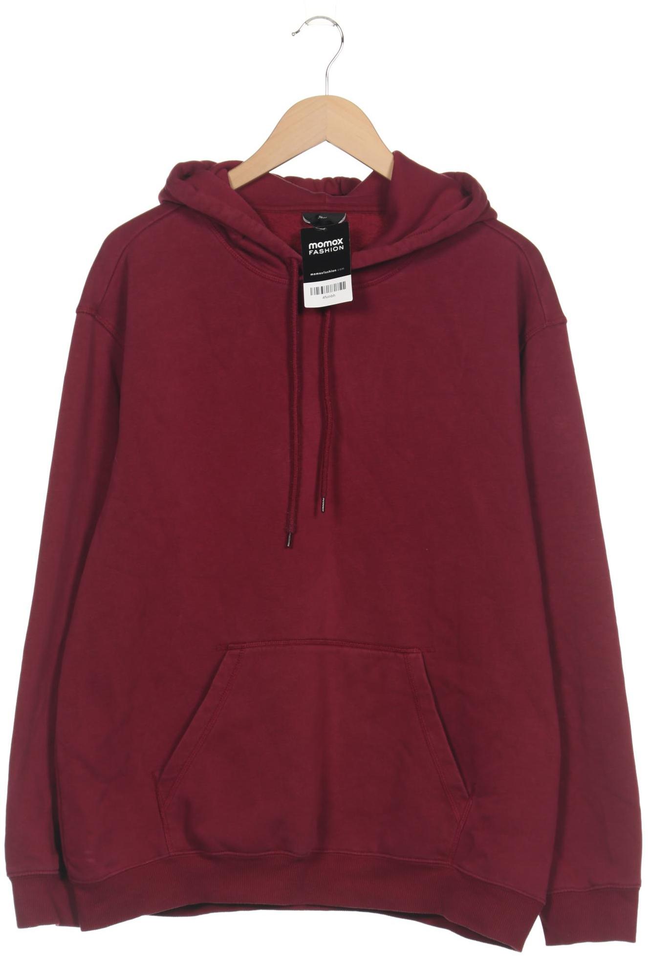 

H&M Herren Kapuzenpullover, bordeaux, Gr. 52