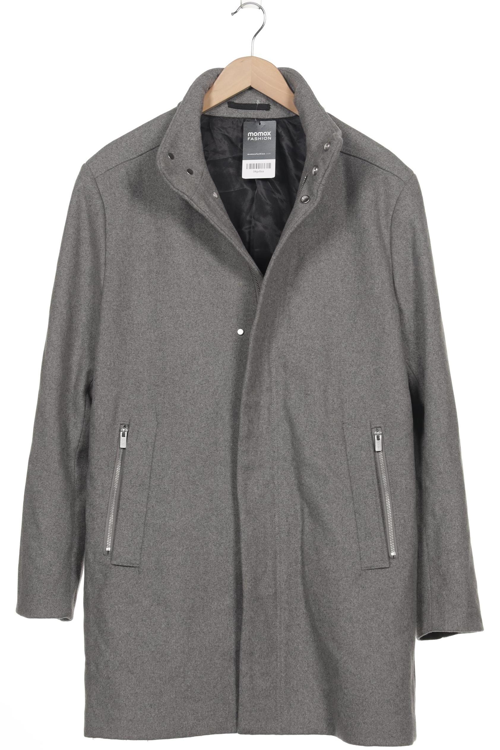 Thumbnail - H&amp;M Herren Mantel, grau, Gr. 56