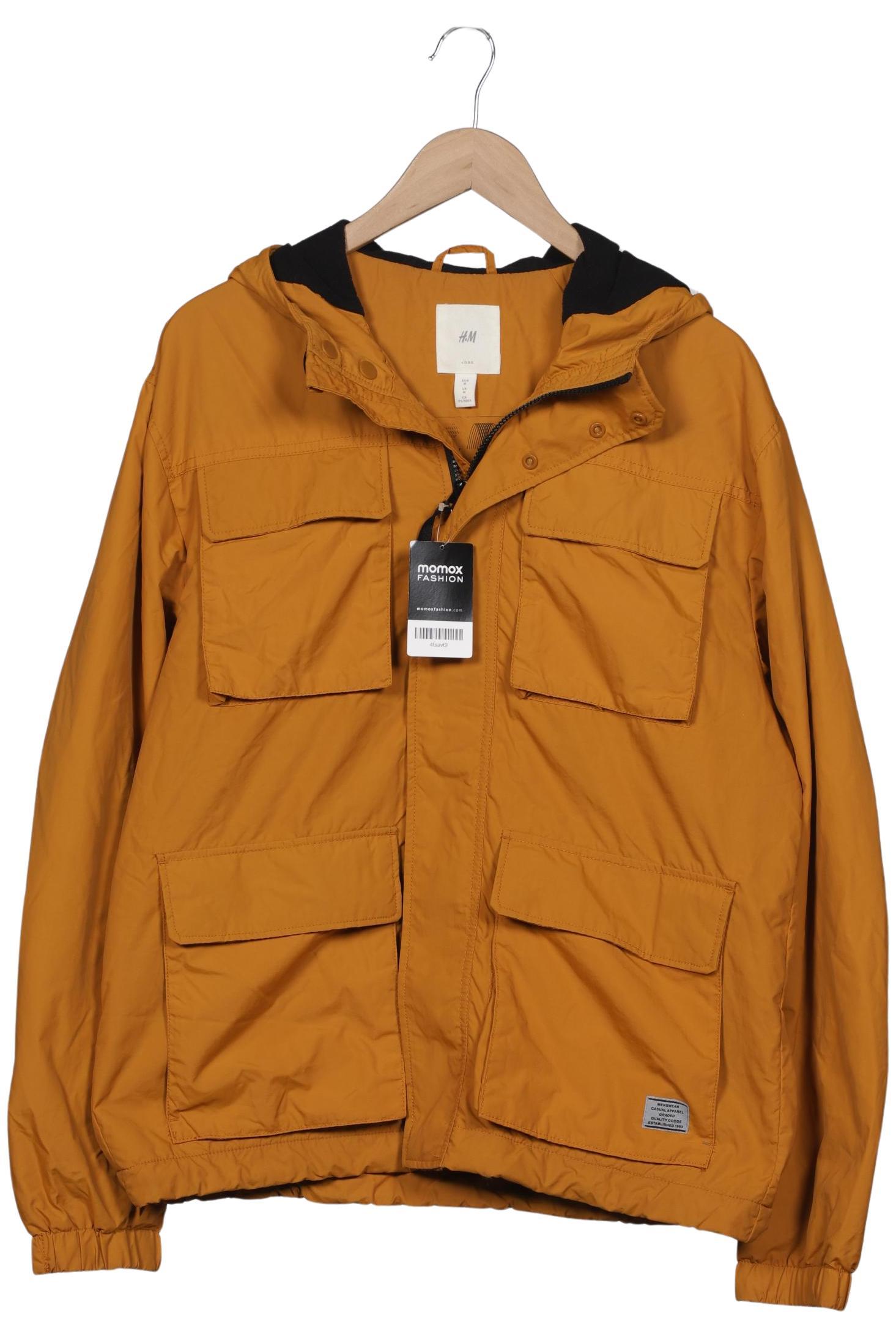 

H&M Herren Jacke, gelb, Gr. 48