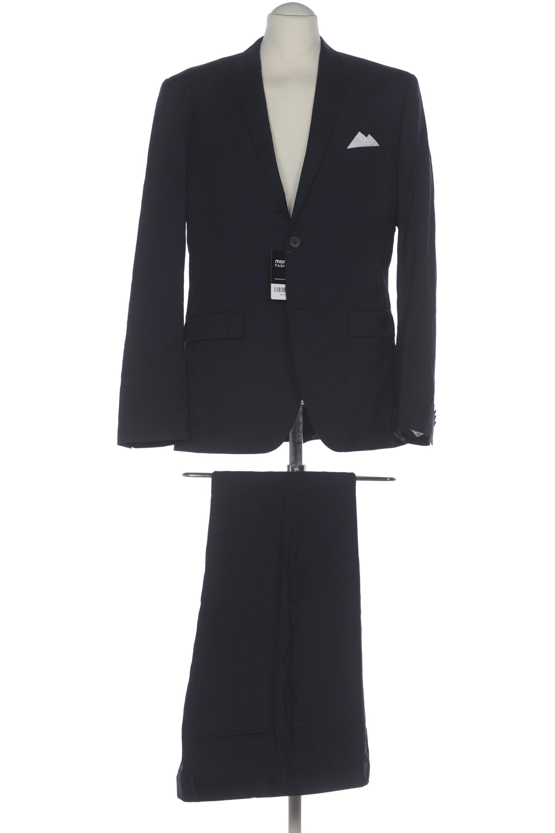 

H&M Herren Anzug, marineblau, Gr. 54