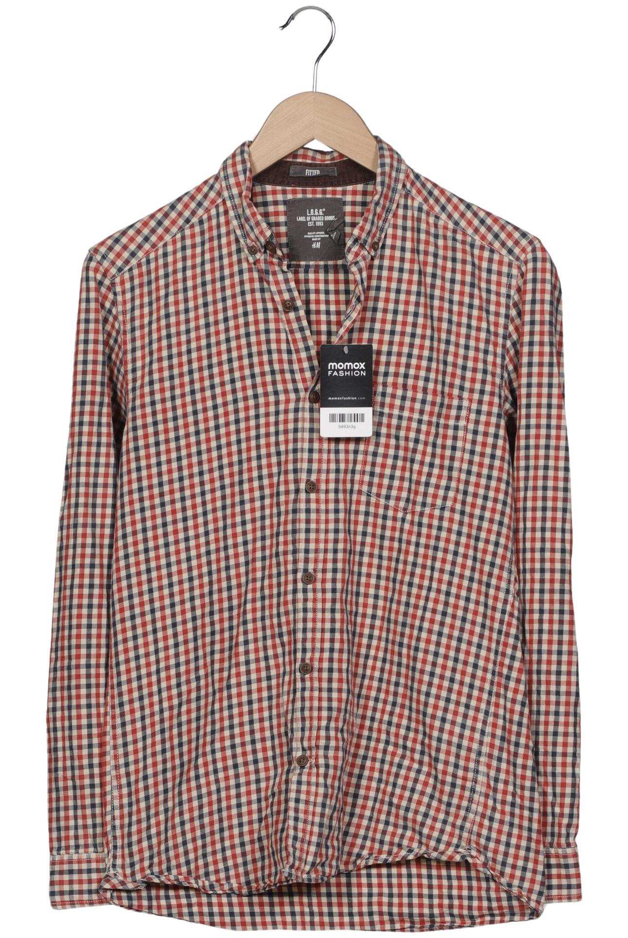 

H&M Herren Hemd, mehrfarbig, Gr. 46