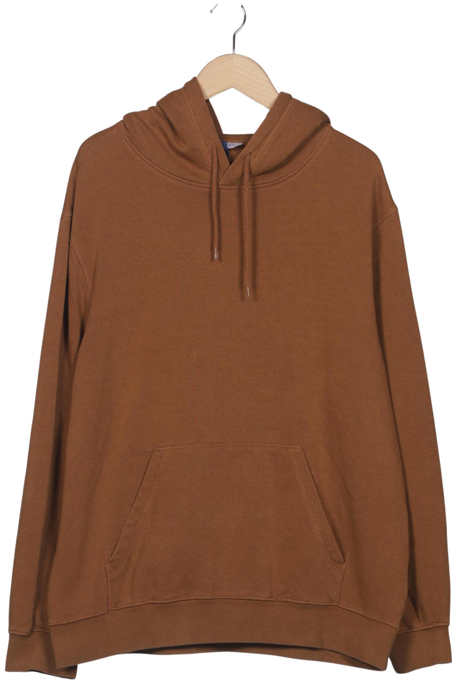 

H&M Herren Kapuzenpullover, braun, Gr. 54