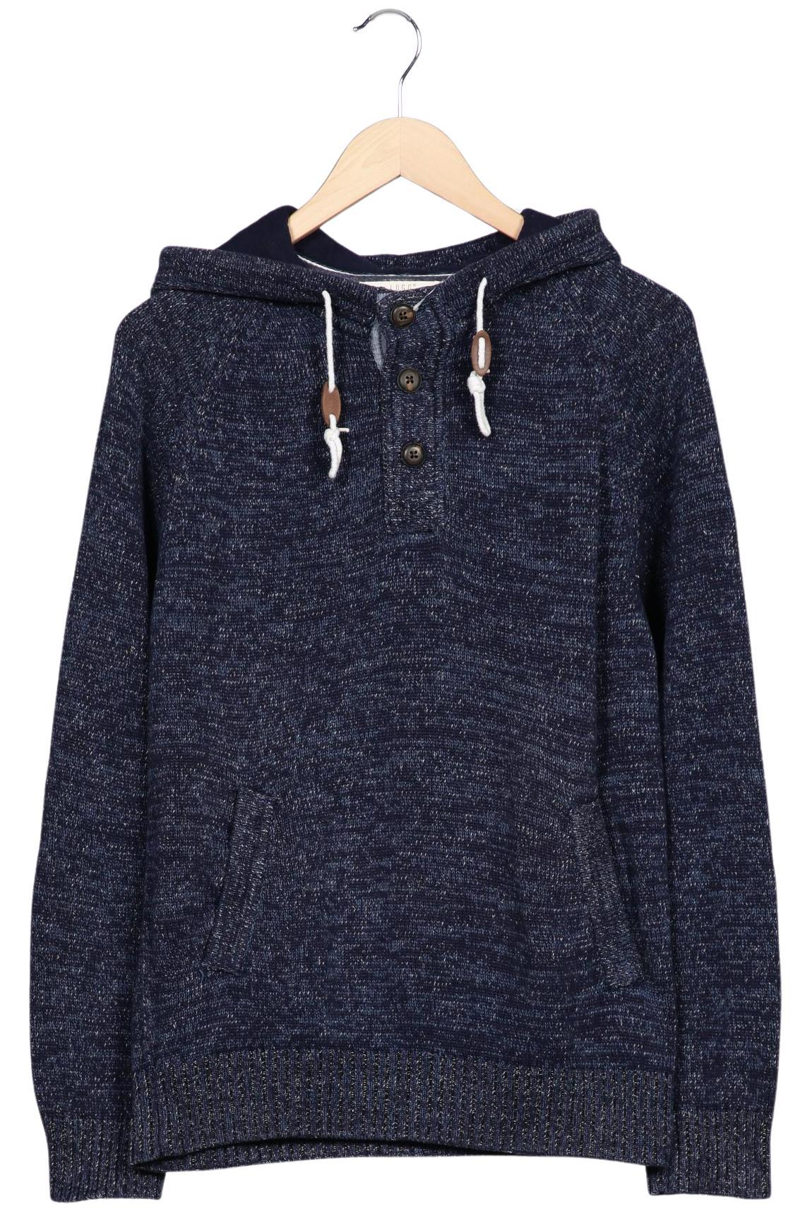 

H&M Herren Kapuzenpullover, marineblau, Gr. 48