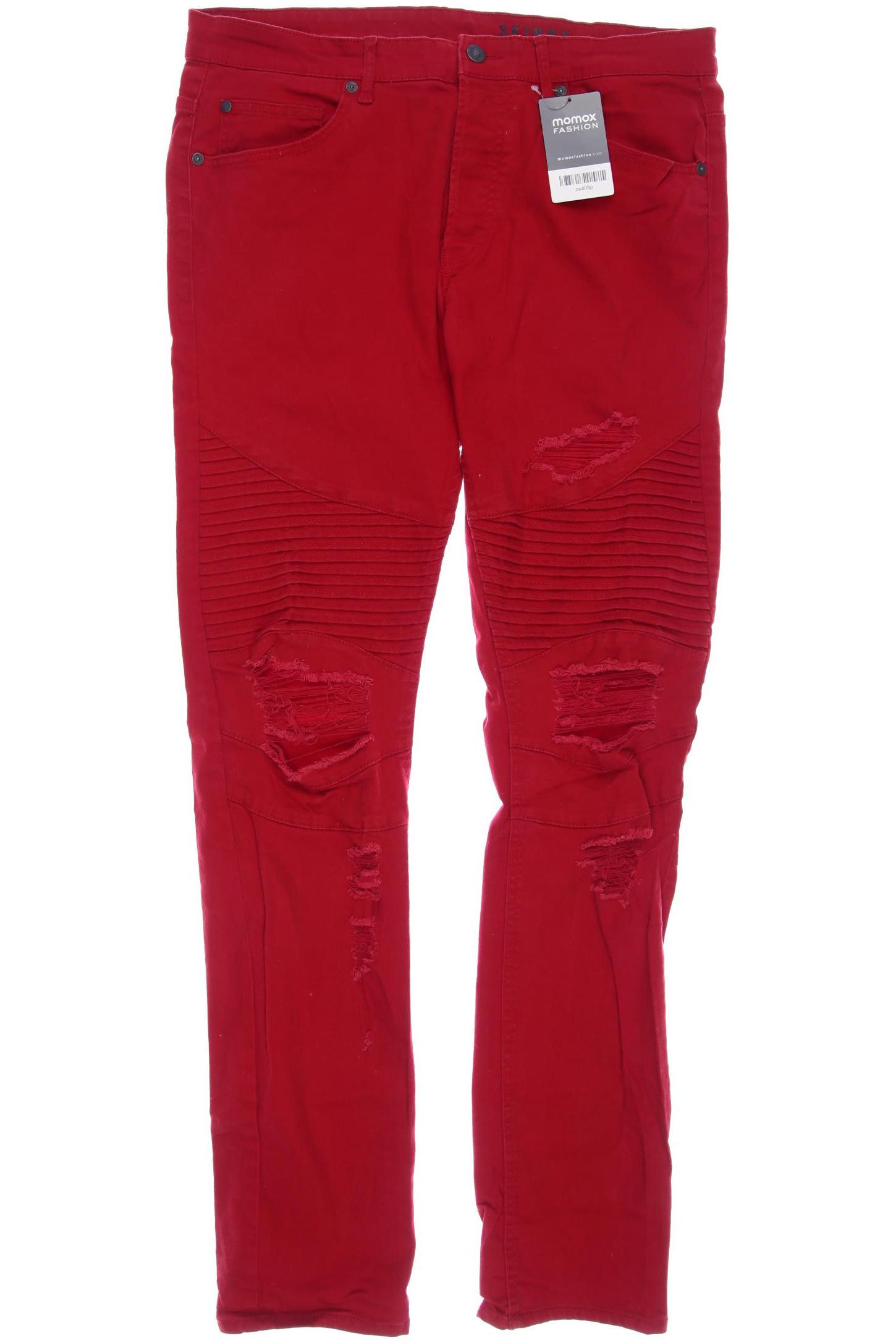

H&M Herren Jeans, rot