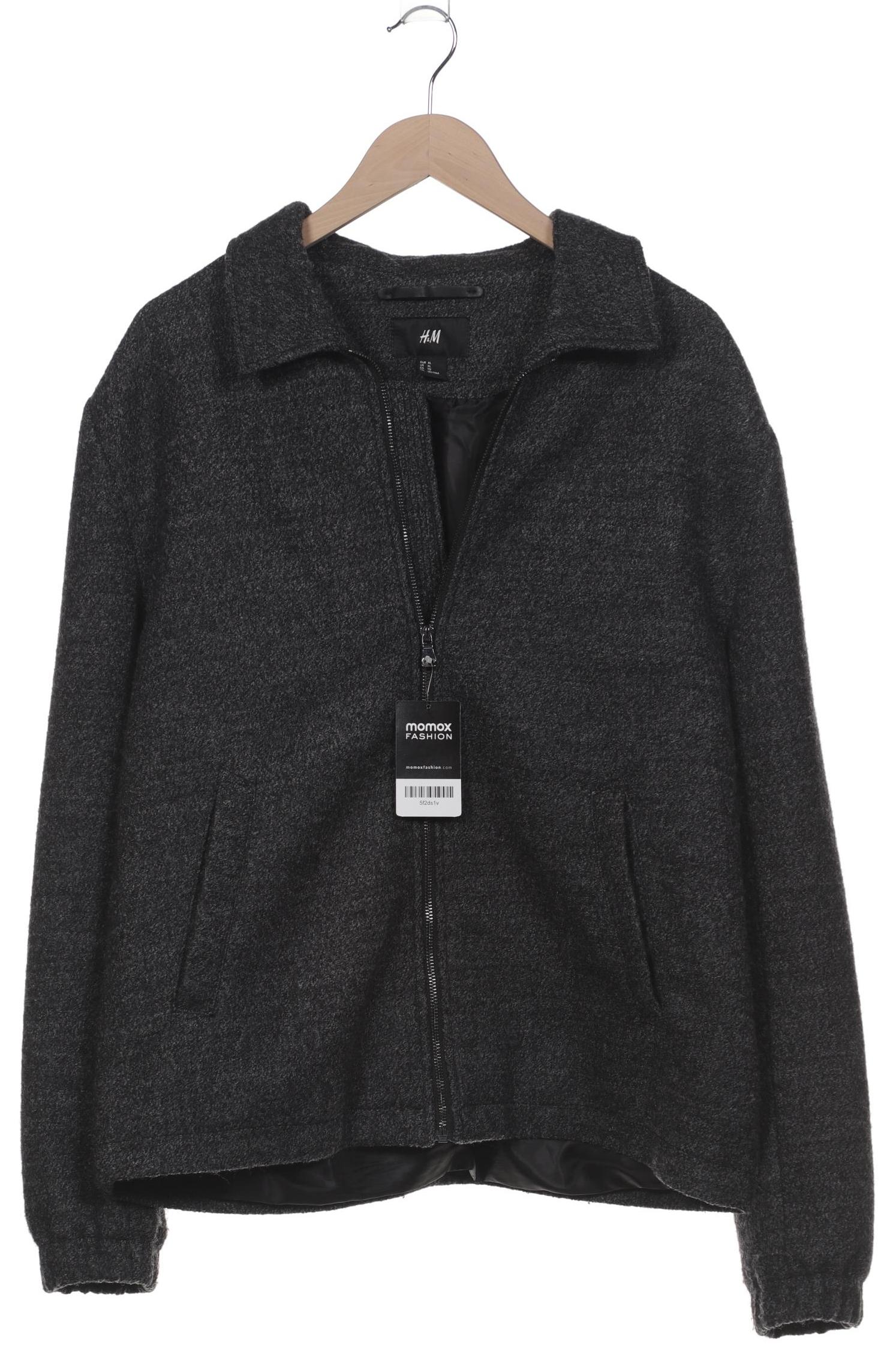 

H&M Herren Jacke, grau, Gr. 54