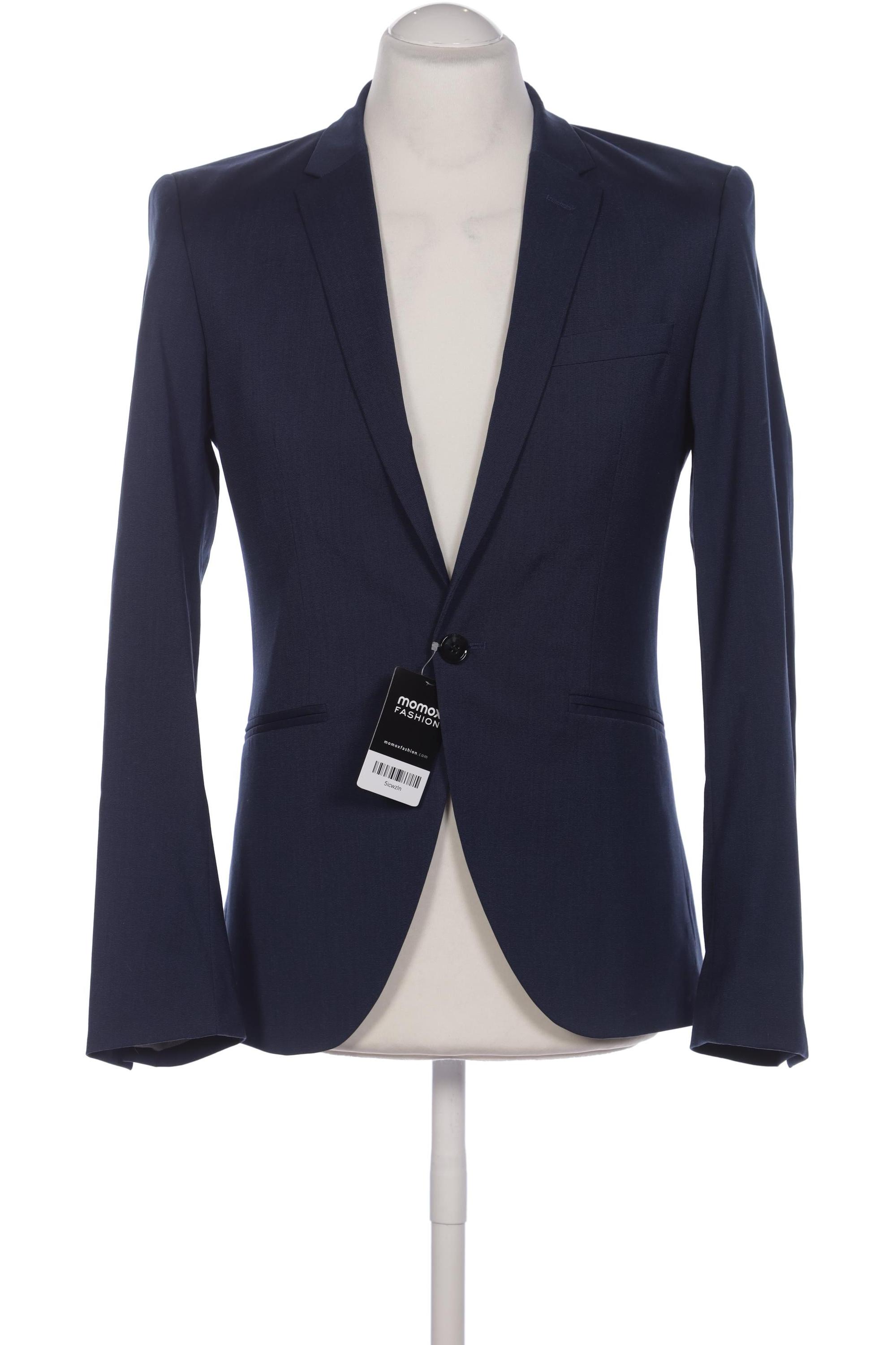

H&M Herren Sakko, marineblau, Gr. 48