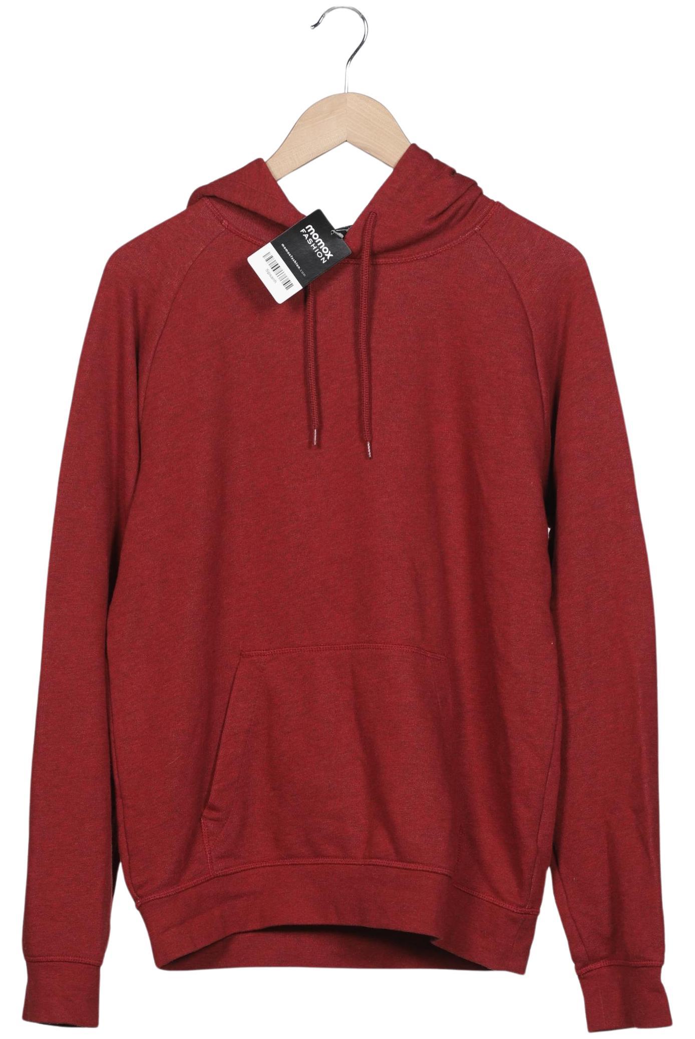 

H&M Herren Kapuzenpullover, rot, Gr. 48