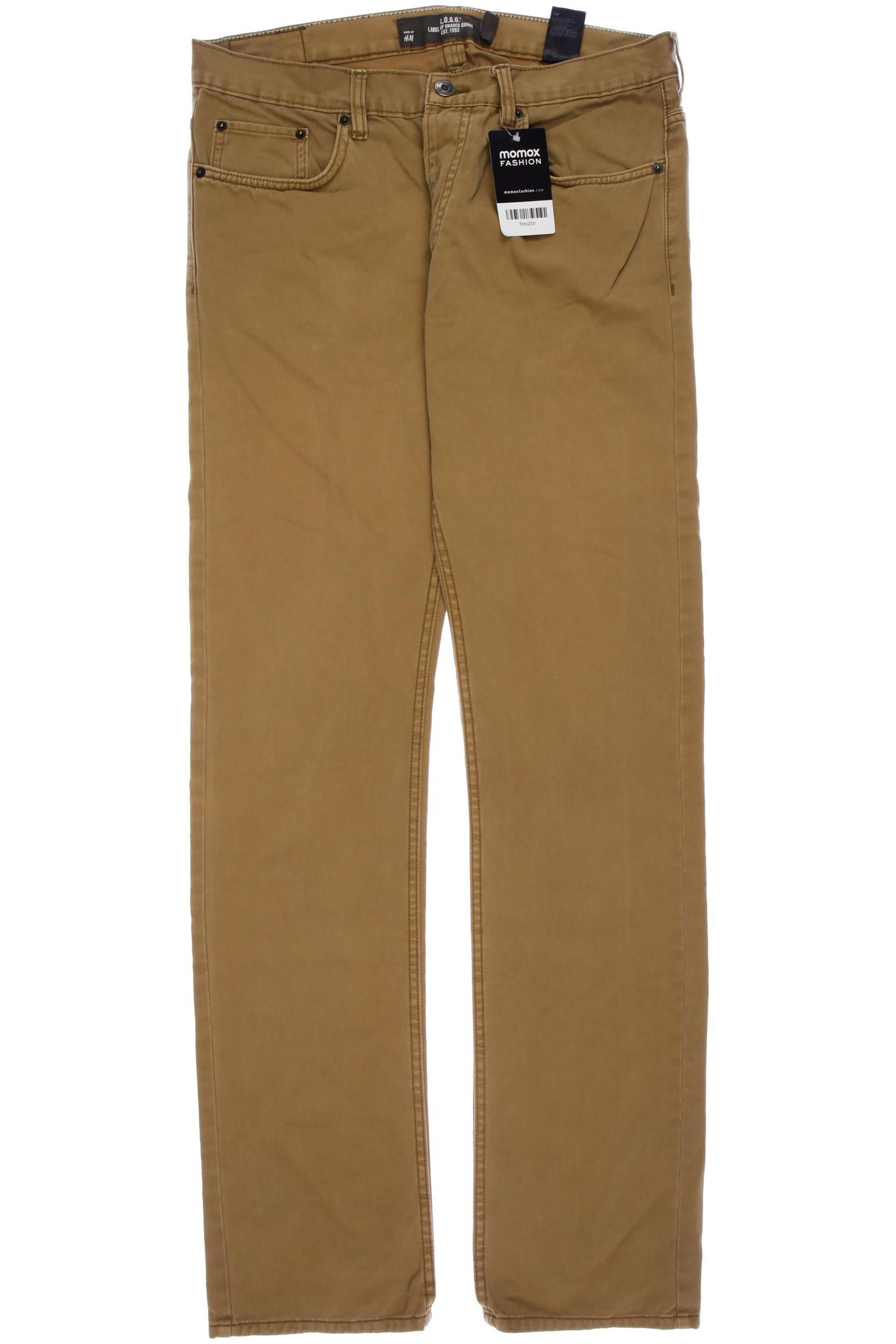 

H&M Herren Jeans, beige, Gr. 32