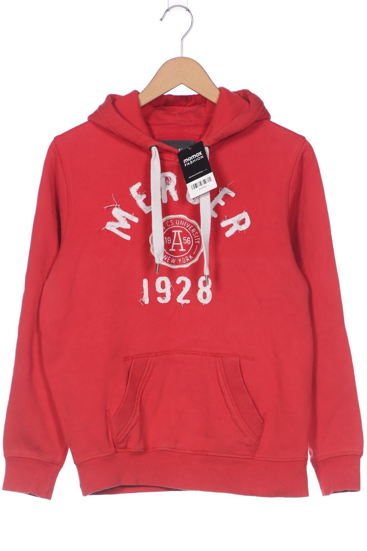 

H&M Herren Kapuzenpullover, rot, Gr. 46