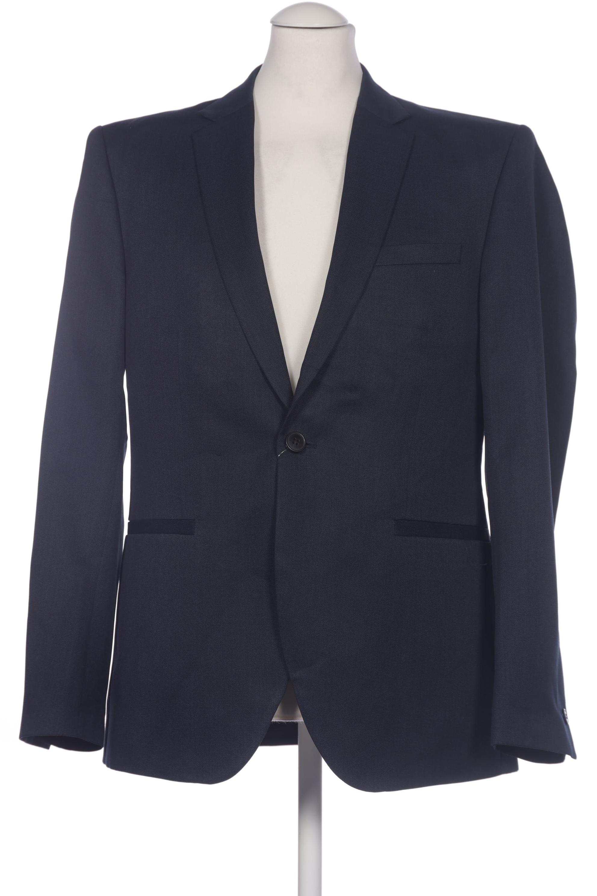 

H&M Herren Sakko, marineblau, Gr. 52