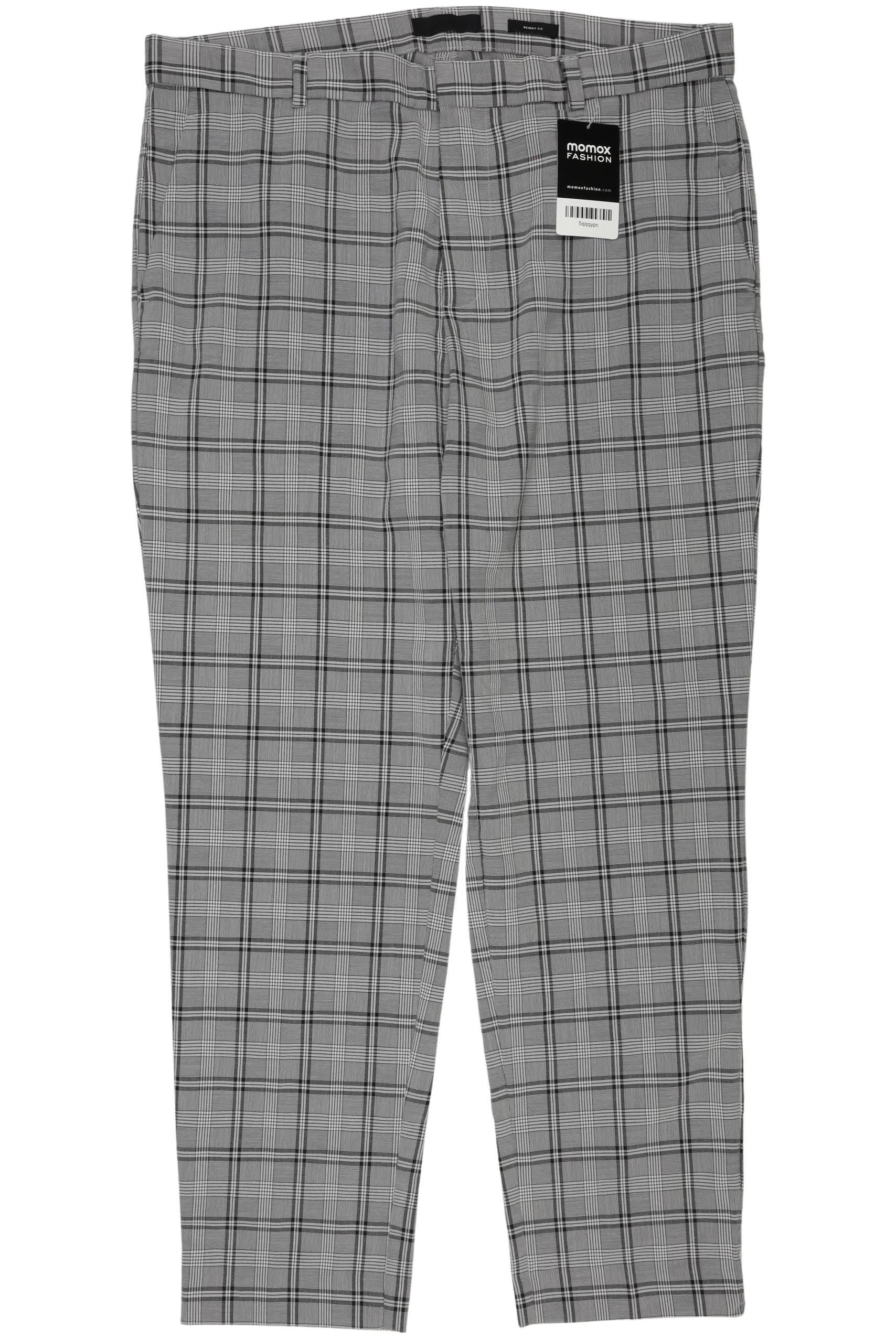 

H&M Herren Stoffhose, grau, Gr. 52