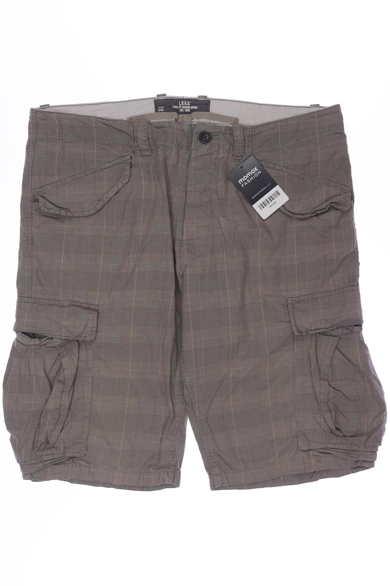 

H&M Herren Shorts, braun, Gr. 35