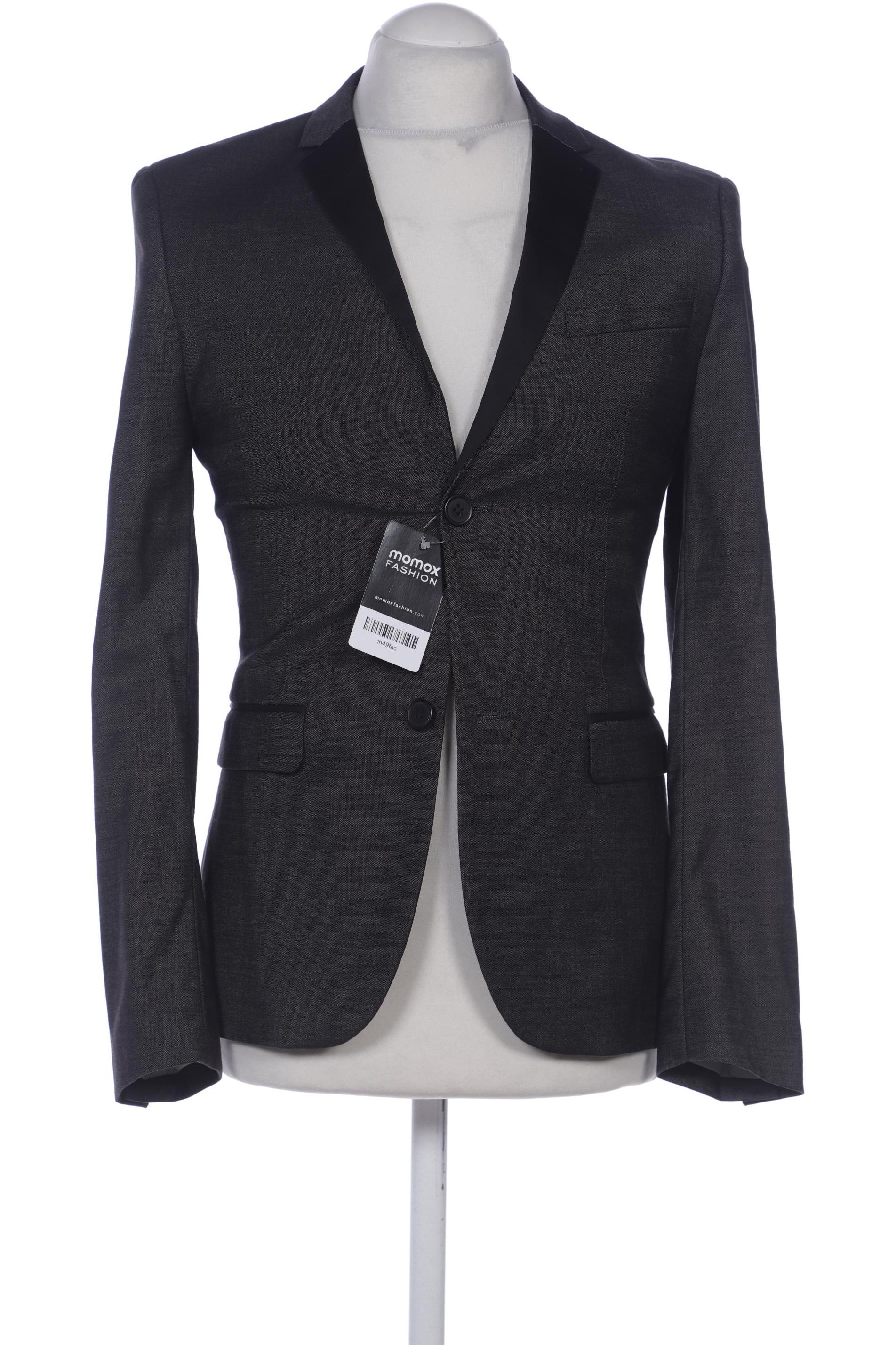 

H&M Herren Sakko, grau, Gr. 46