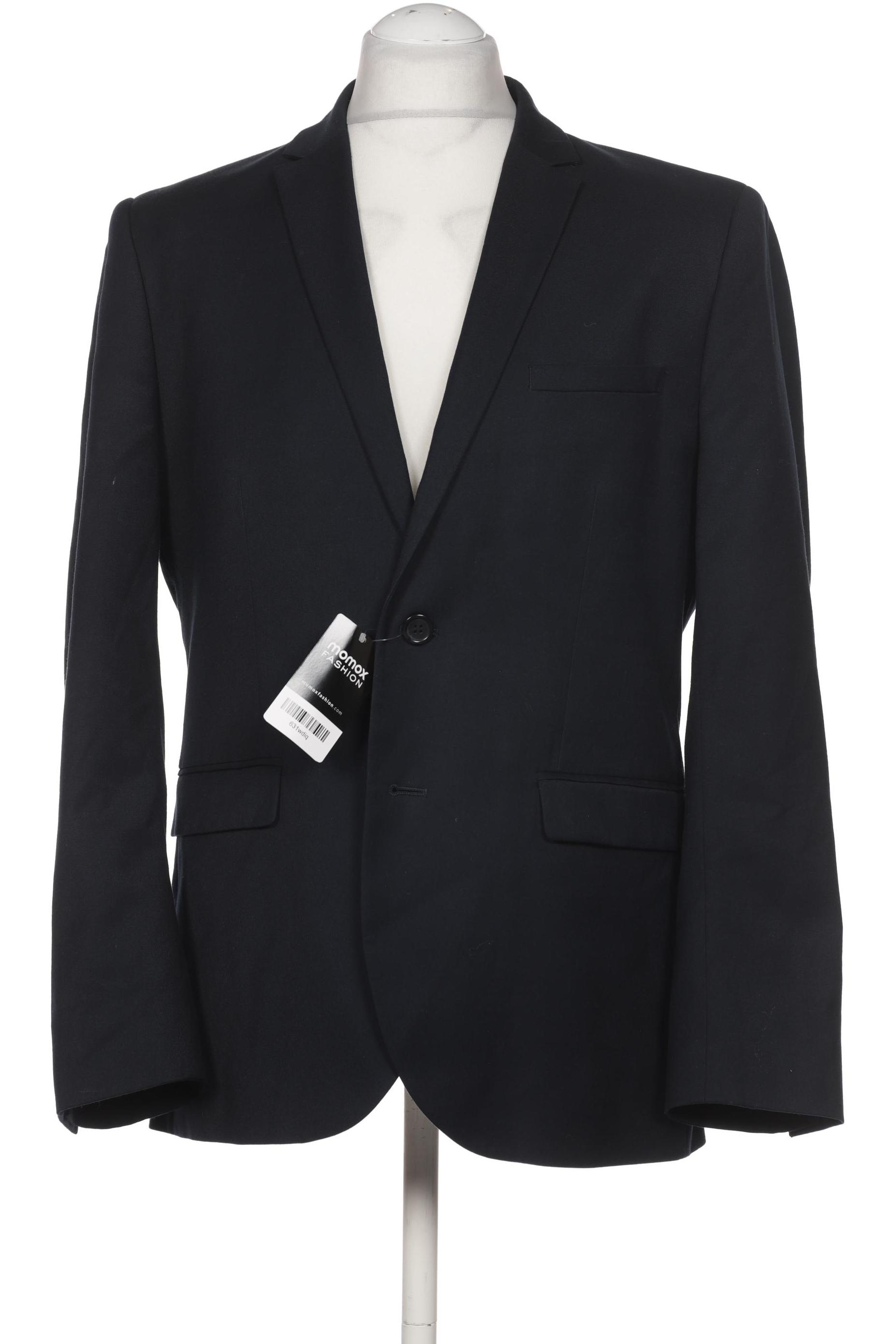 

H&M Herren Sakko, marineblau, Gr. 54
