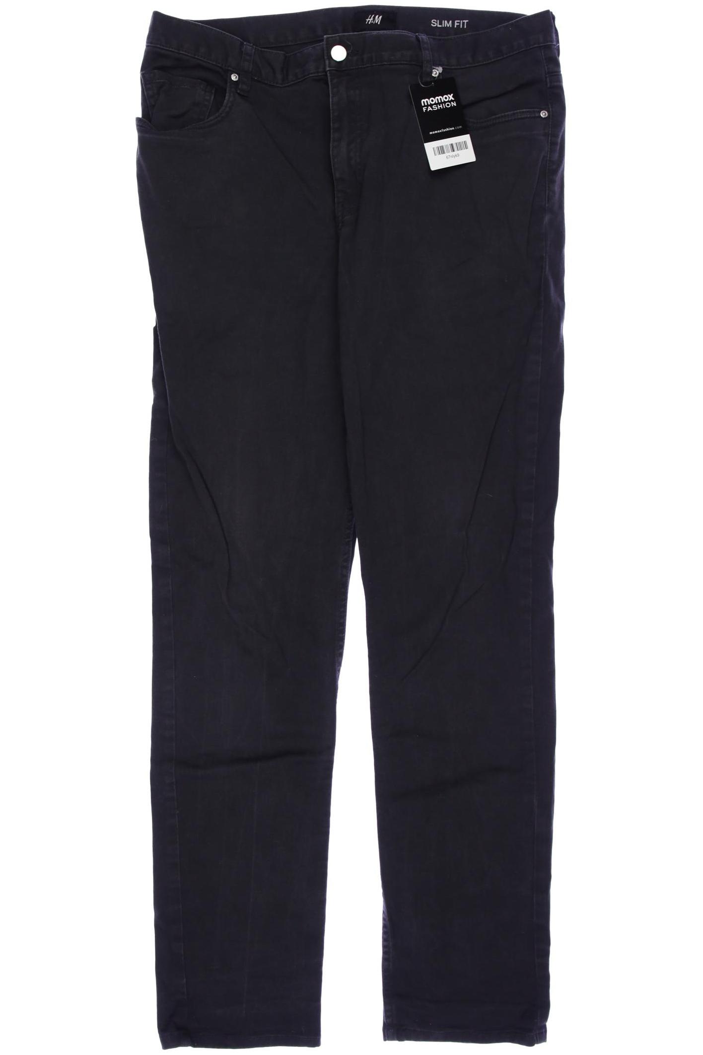 

H&M Herren Stoffhose, schwarz, Gr. 31