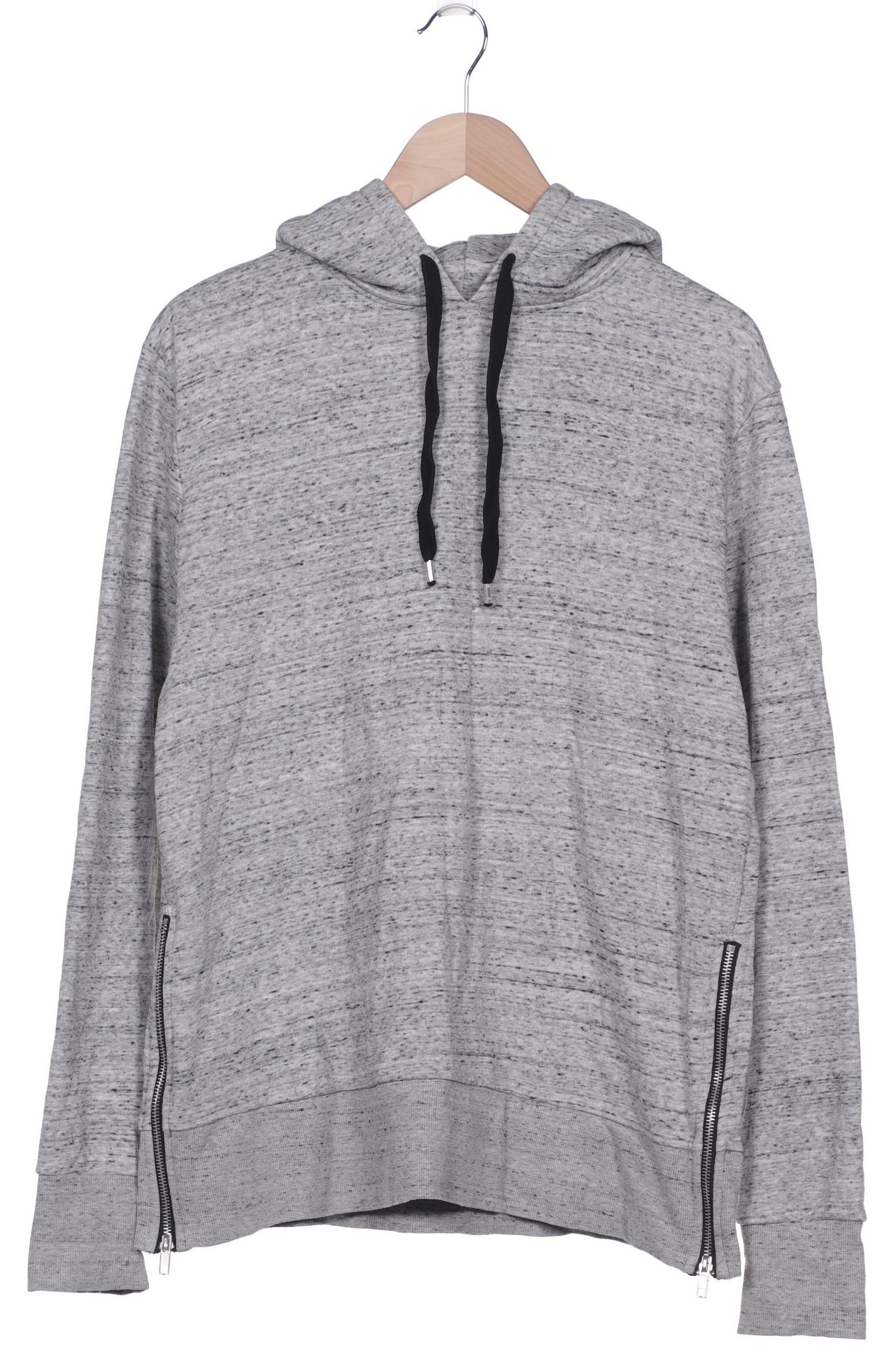 

H&M Herren Kapuzenpullover, grau