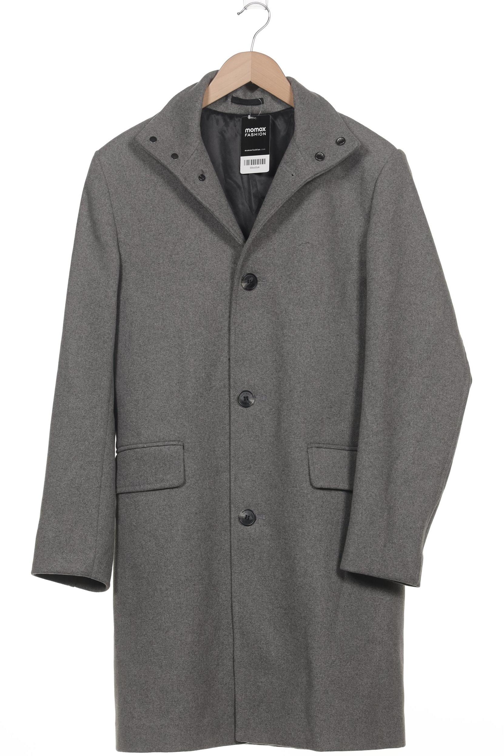 

H&M Herren Mantel, grau, Gr. 48