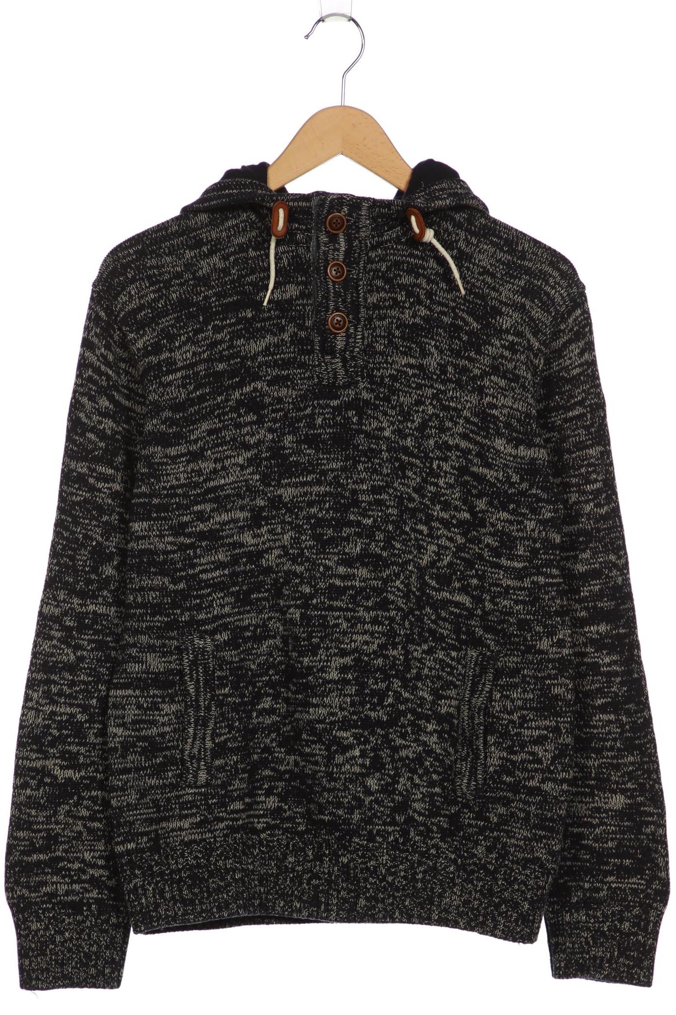 

H&M Herren Pullover, schwarz, Gr. 48
