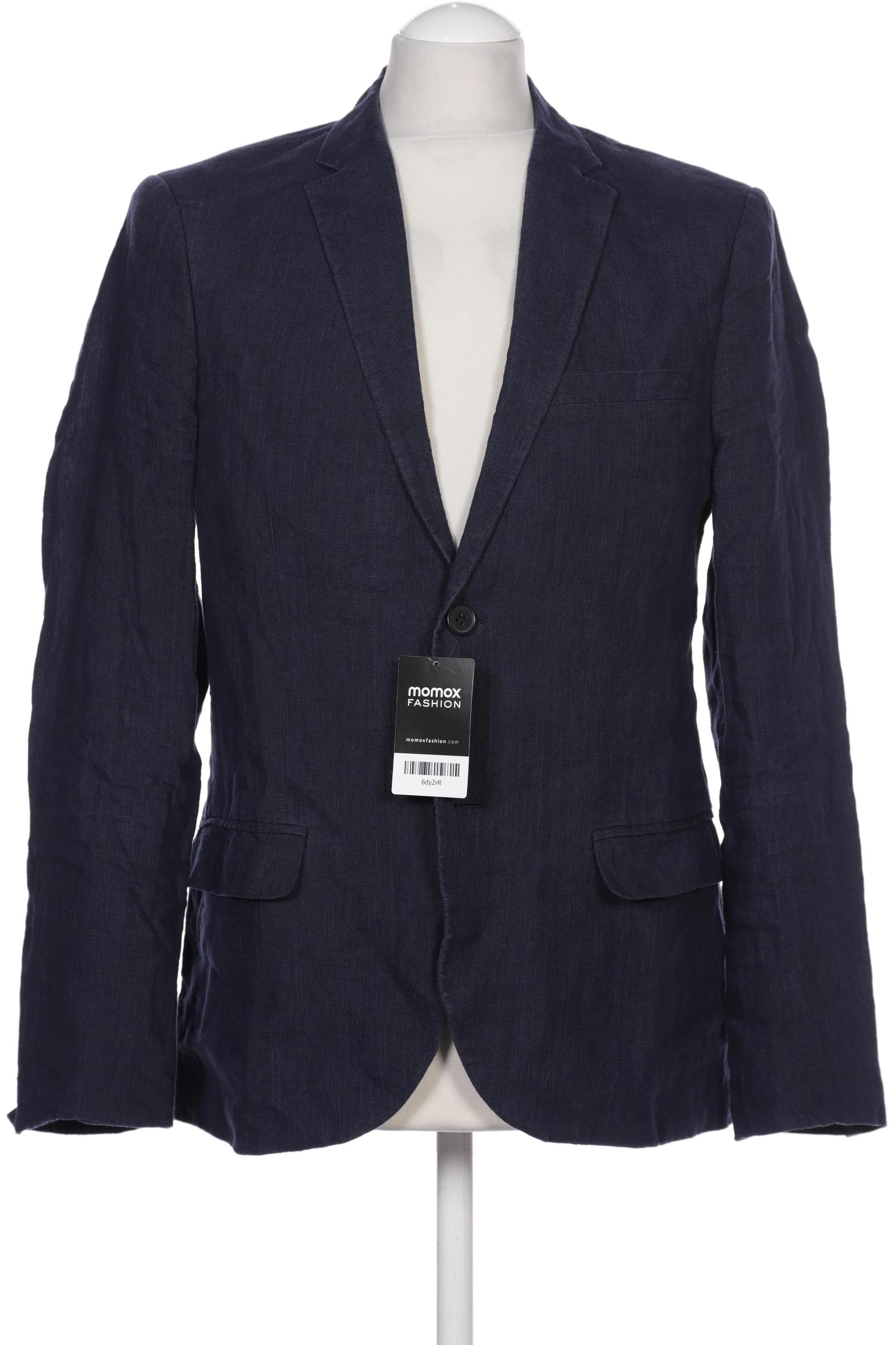 

H&M Herren Sakko, marineblau, Gr. 48