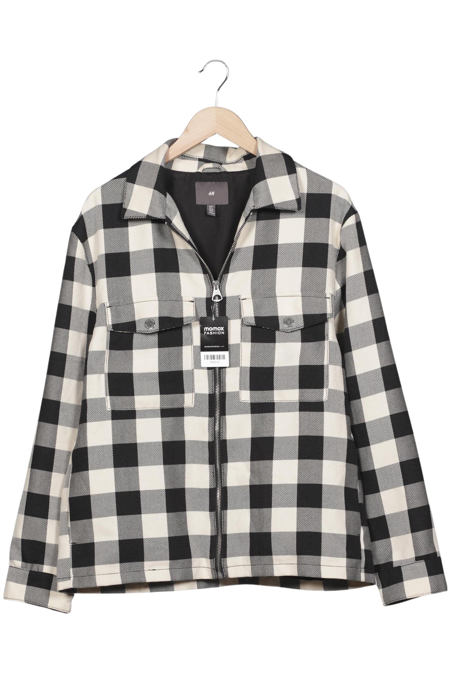 

H&M Herren Jacke, mehrfarbig, Gr. 52