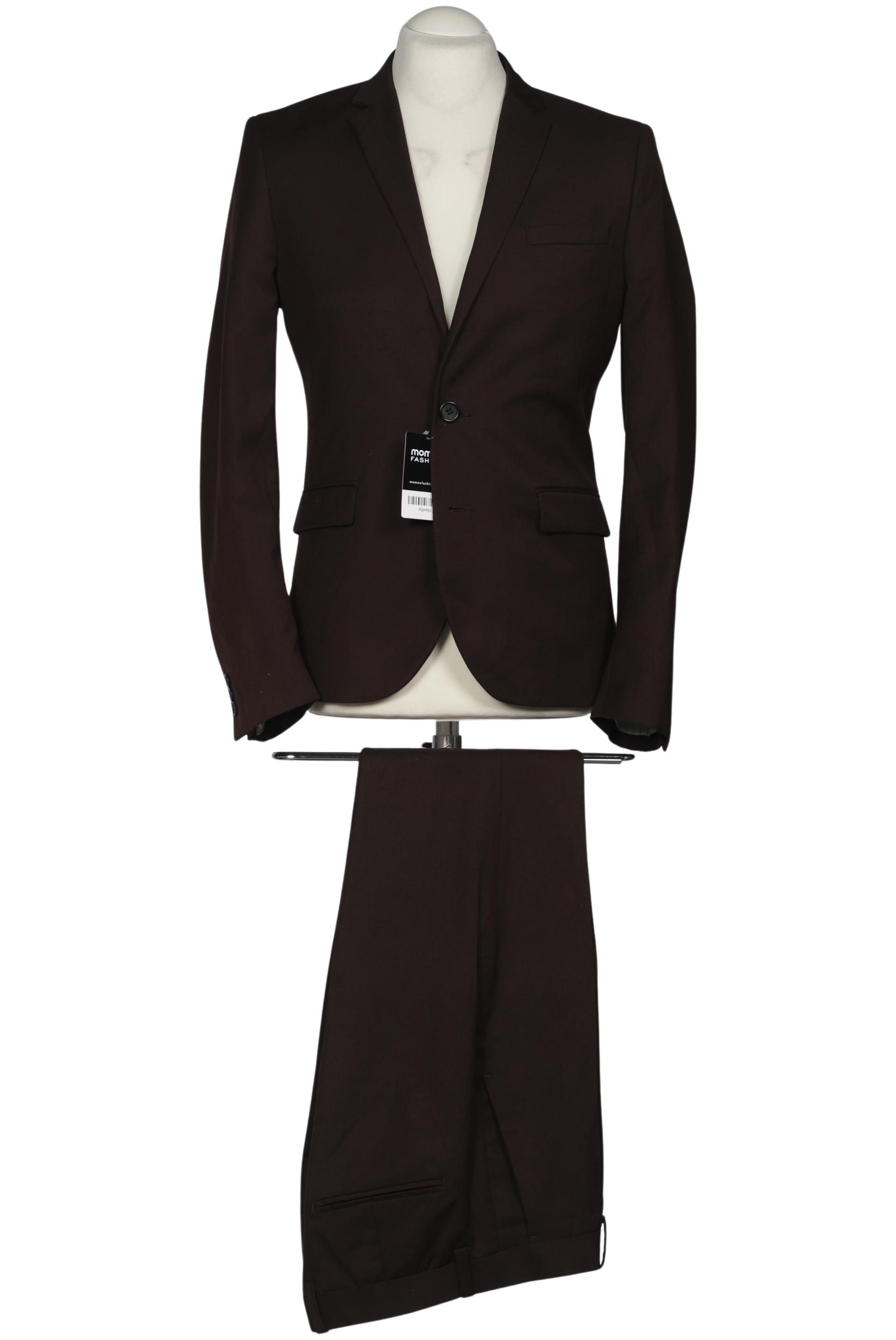 

H&M Herren Anzug, braun, Gr. 48