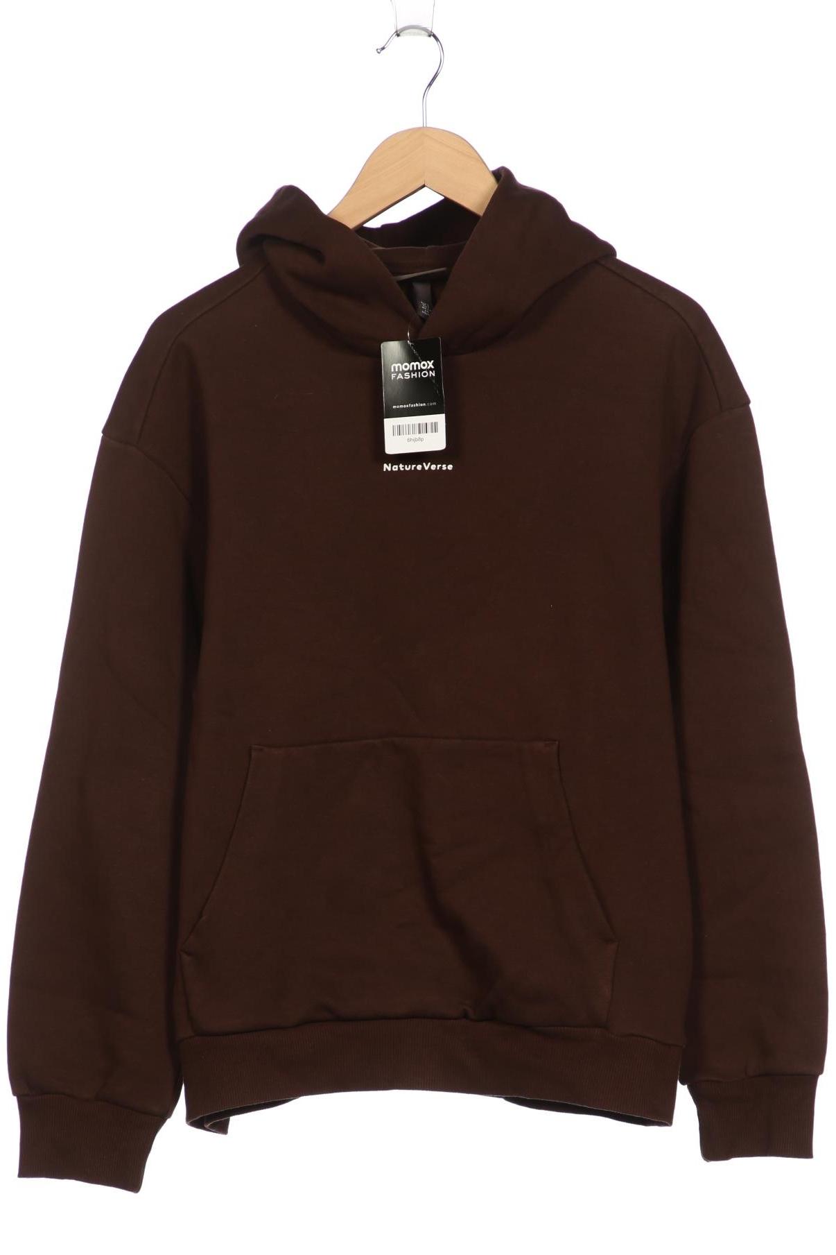 

H&M Herren Kapuzenpullover, braun, Gr. 46