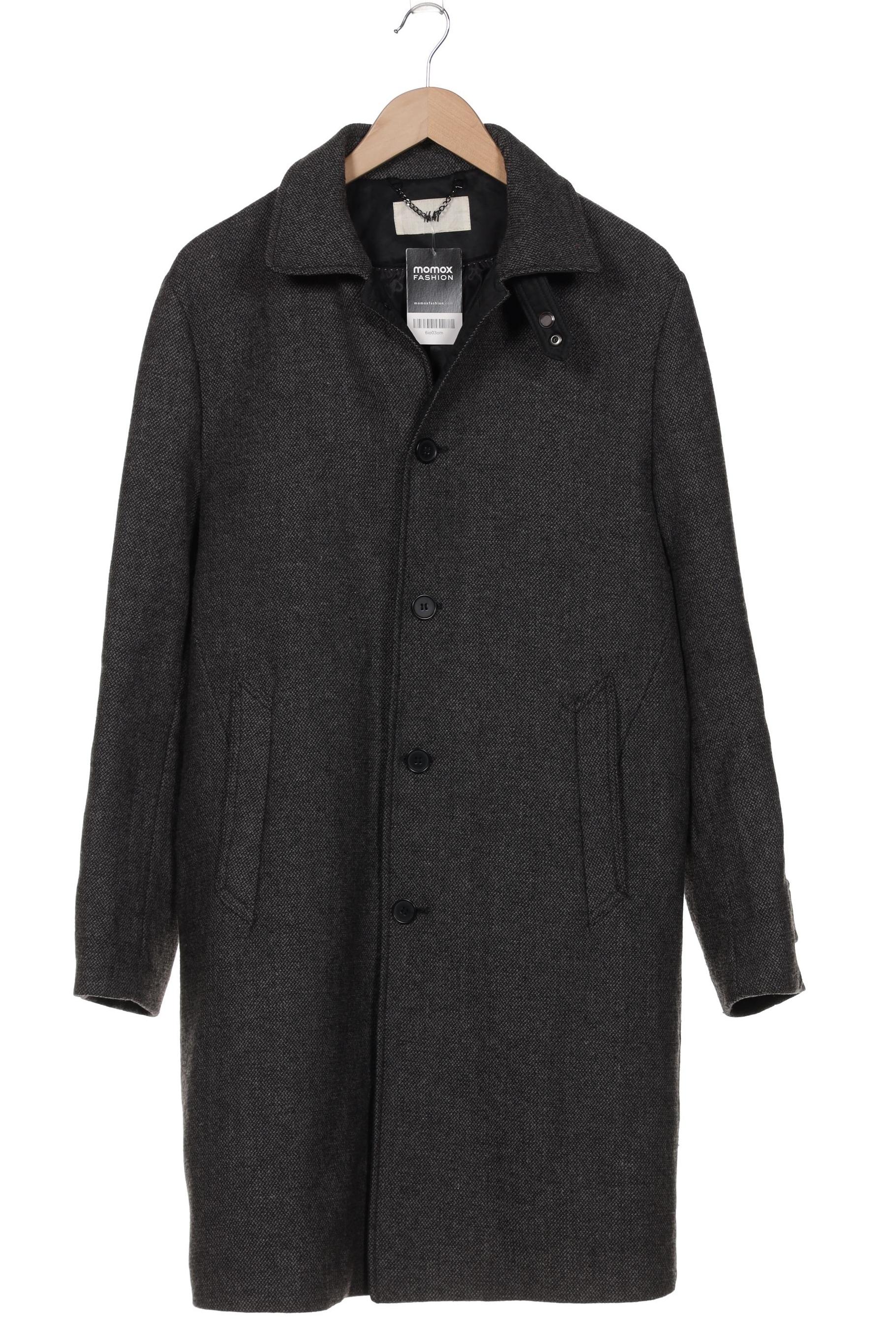 

H&M Herren Mantel, grau, Gr. 54