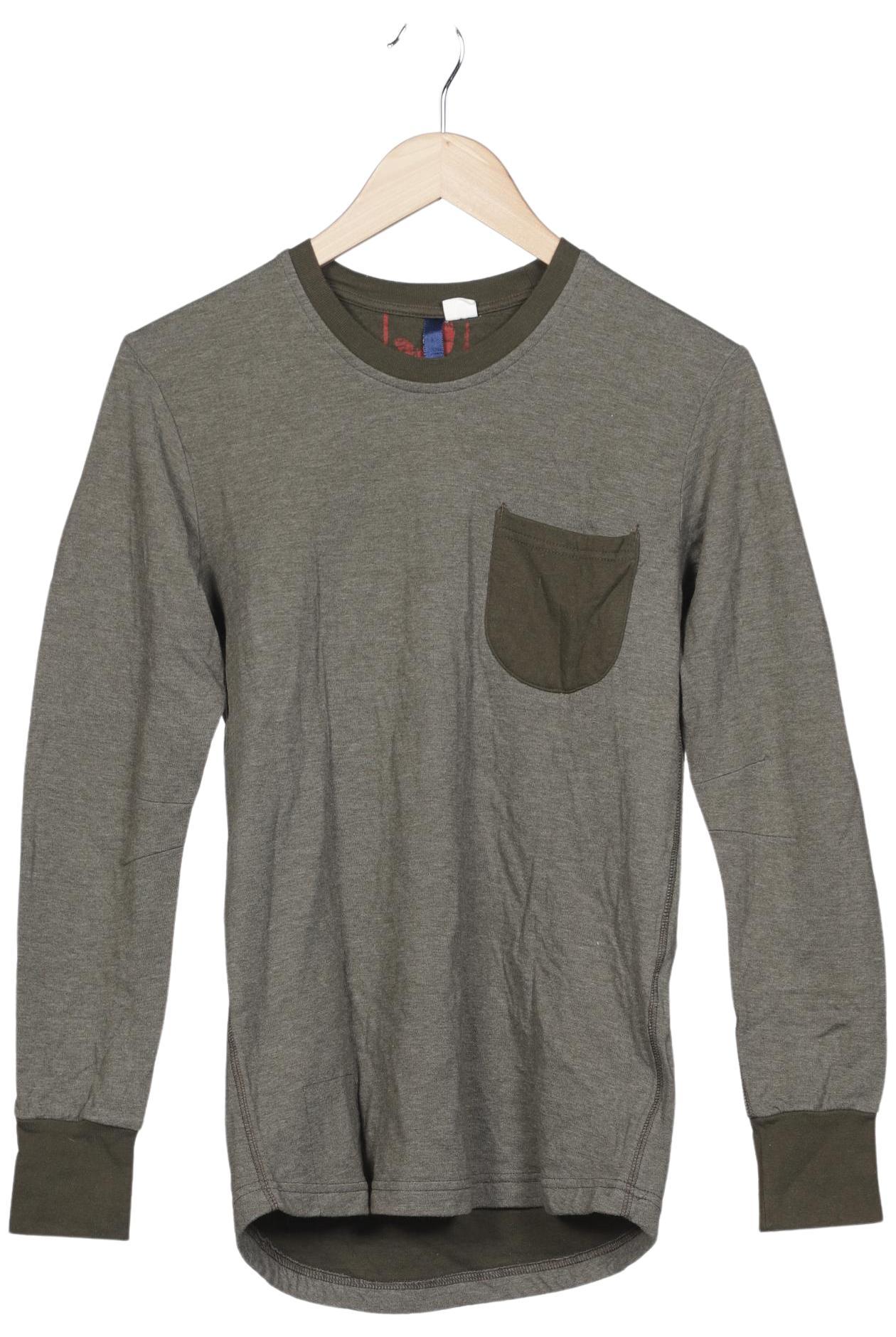 

H&M Herren Langarmshirt, grün, Gr. 46