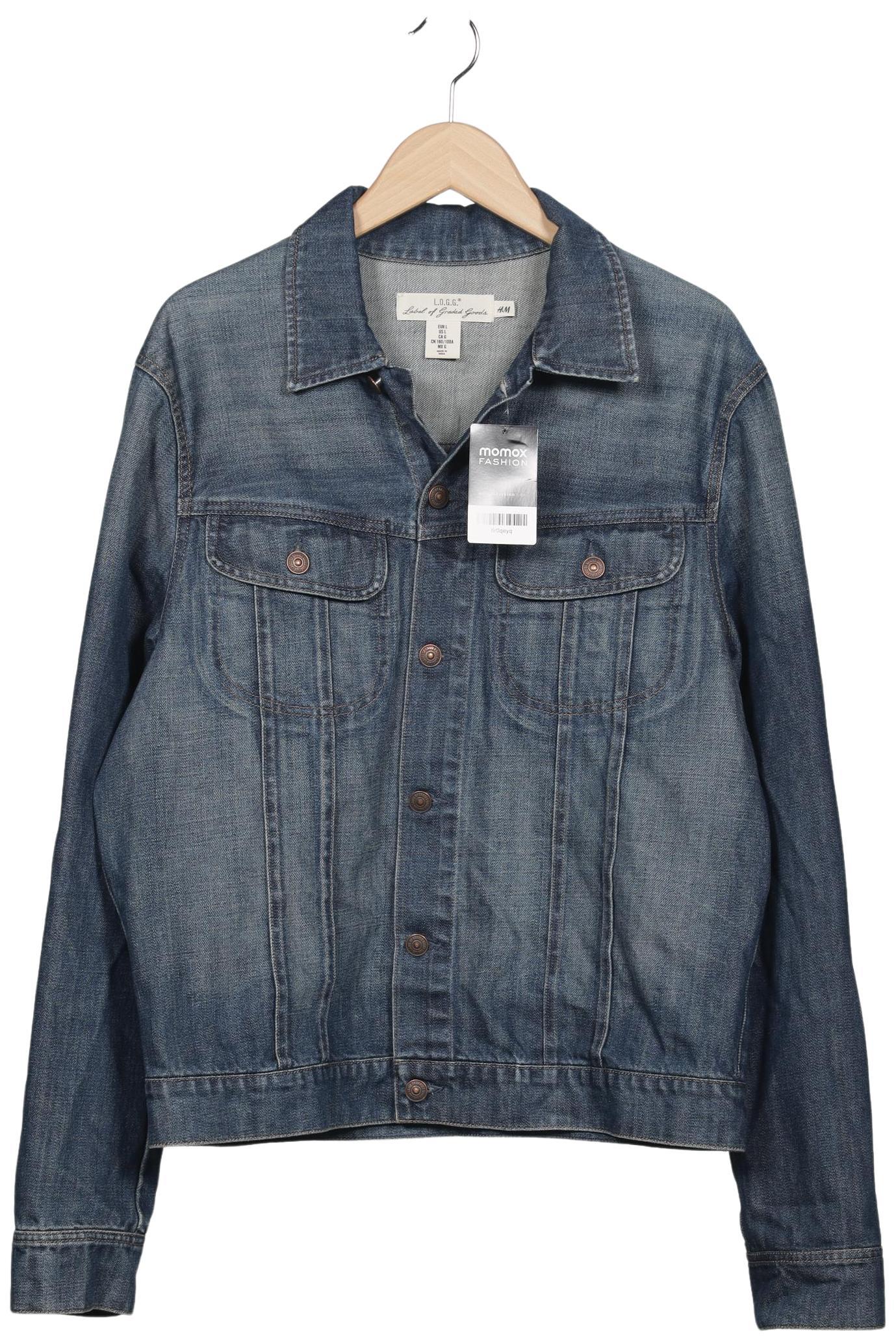 

H&M Herren Jacke, blau, Gr. 52