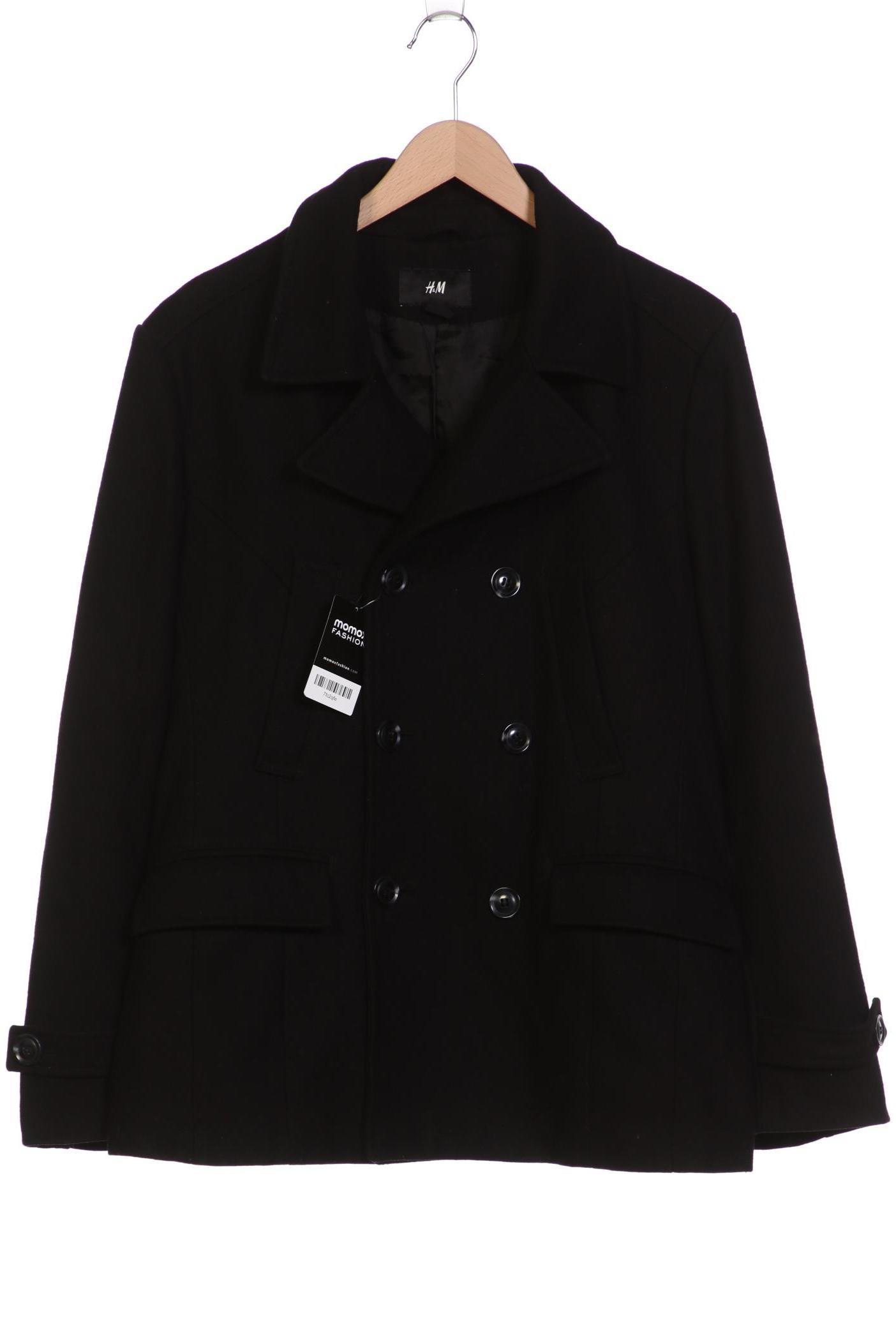 

H&M Herren Jacke, schwarz, Gr. 50